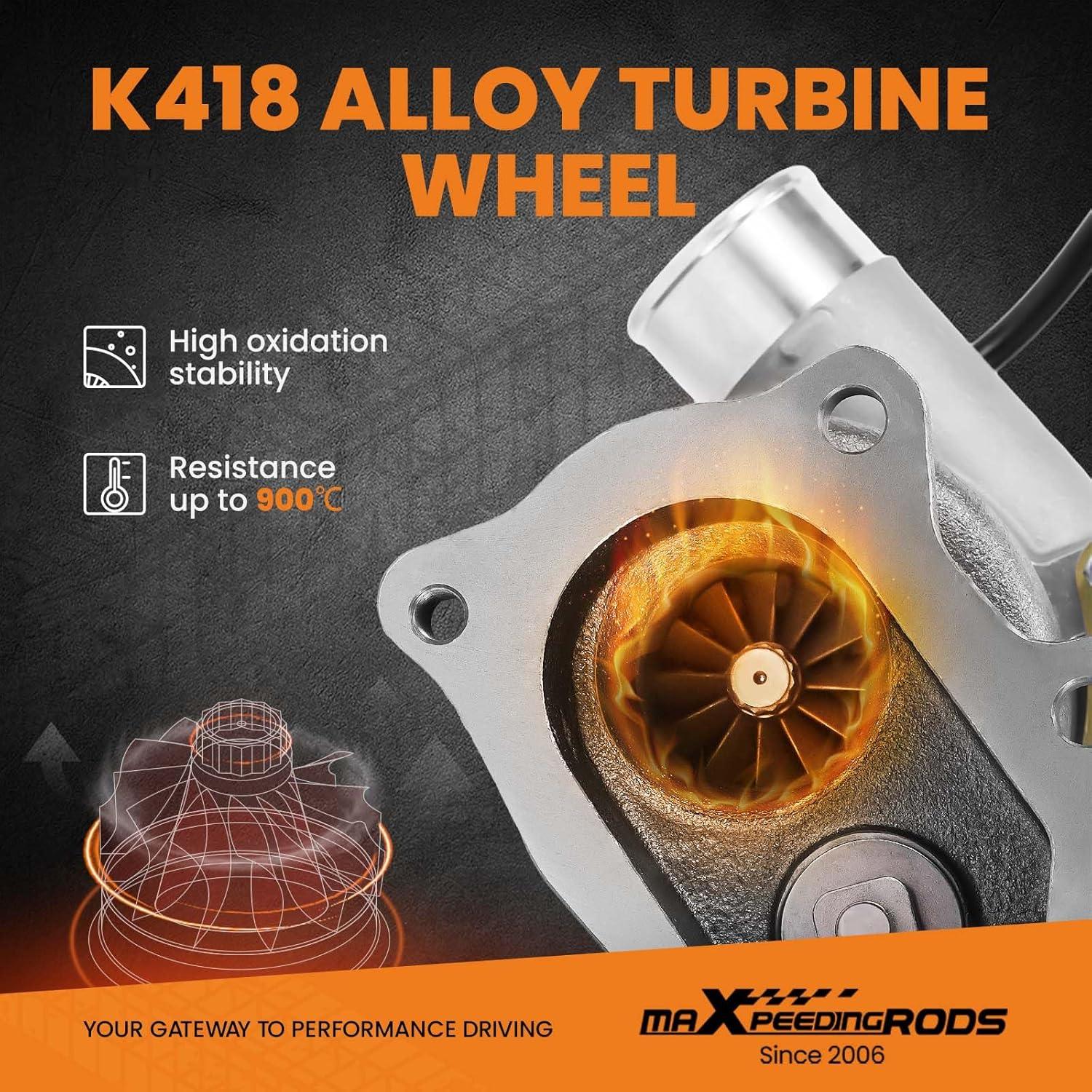 Turbo maXpeedingrods TD04L-13T para Subaru y Saab 2.0L-2.5L