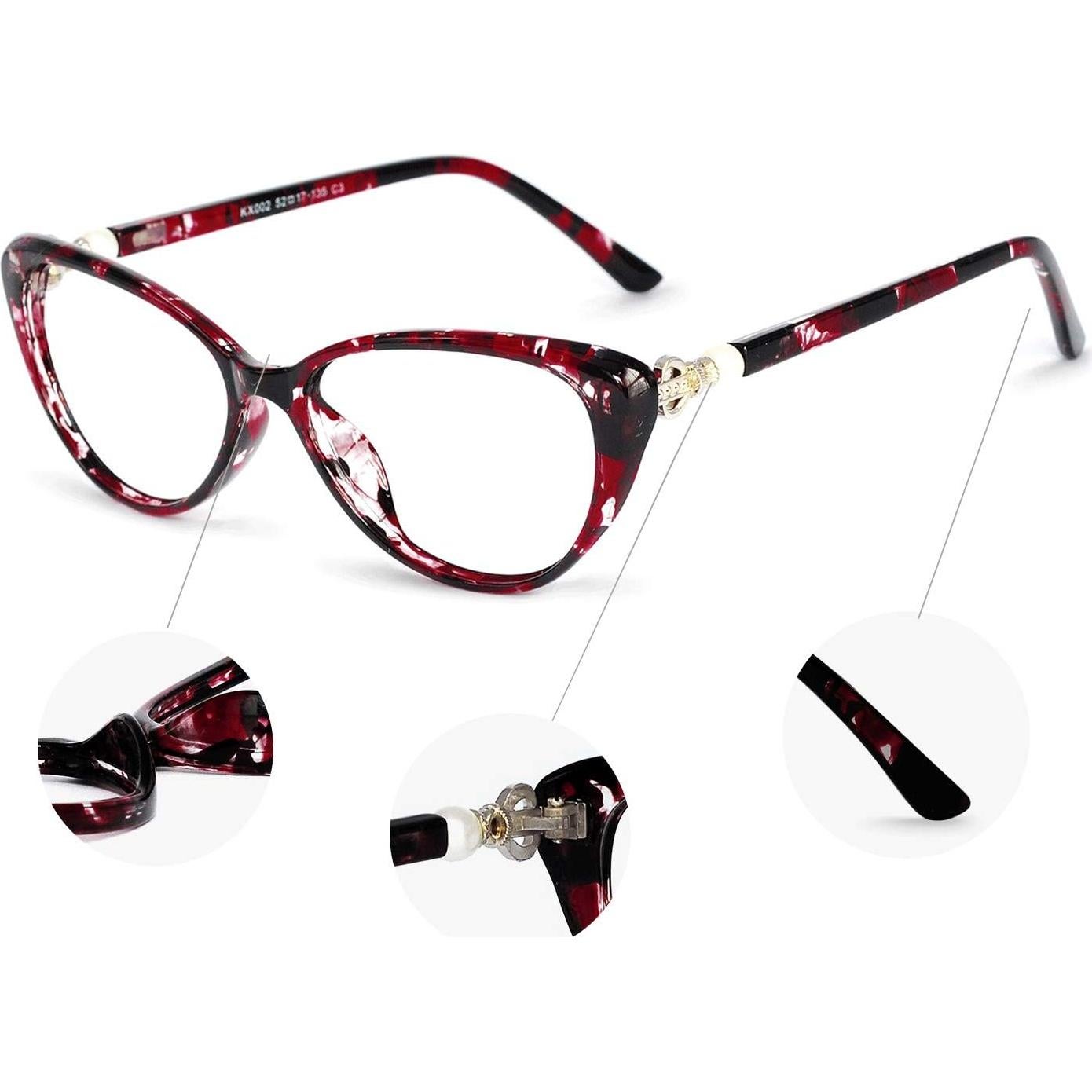 Gafas de Lectura Progresivas MARE AZZURO C-Rojo 2.5x