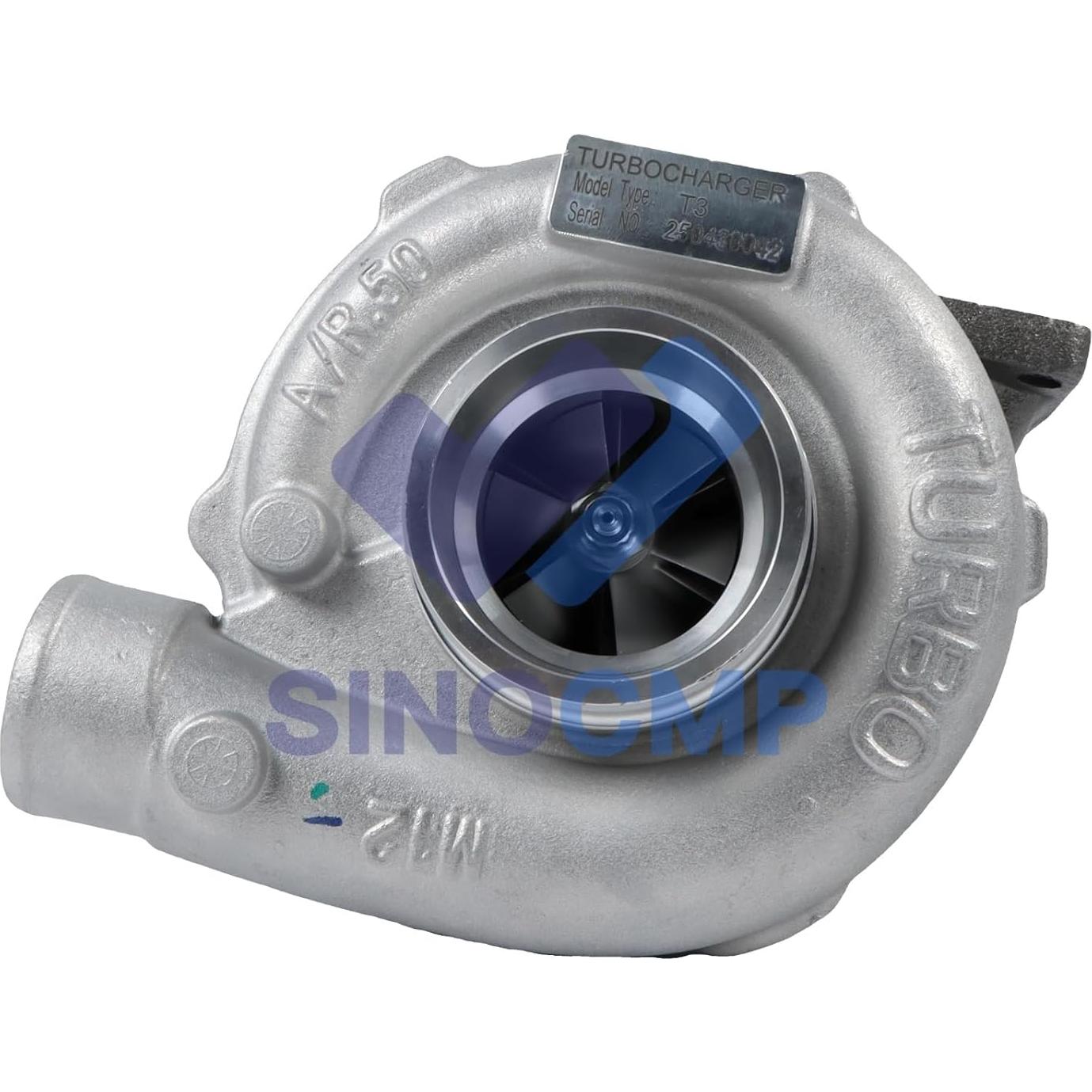 Turbocompresor SINOCMP T04E T3/T4 0.57 A/R 400+HP 1.5L-2.5L