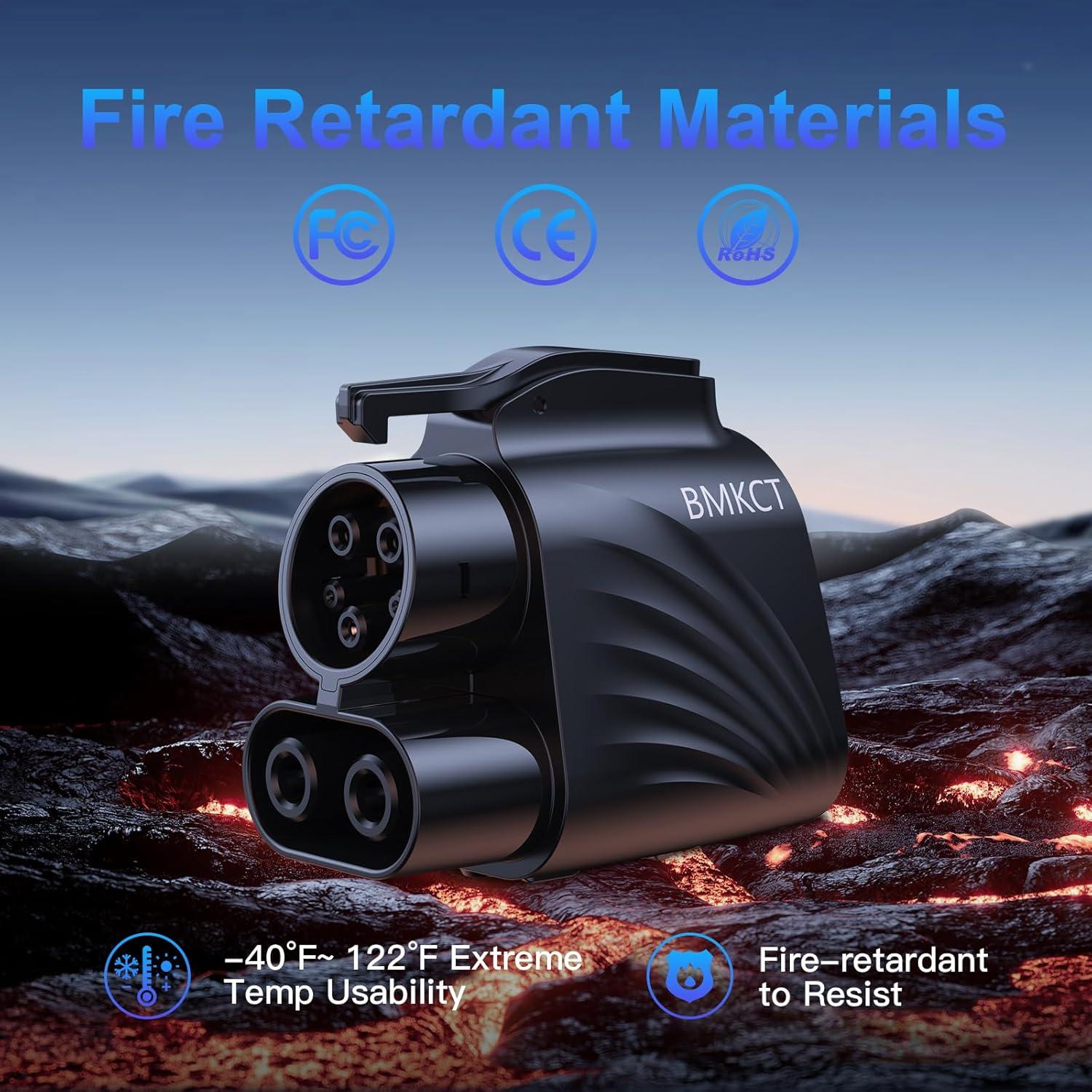 Adaptador NACS a CCS1 BMKCT 250kW para Supercargadores Tesla