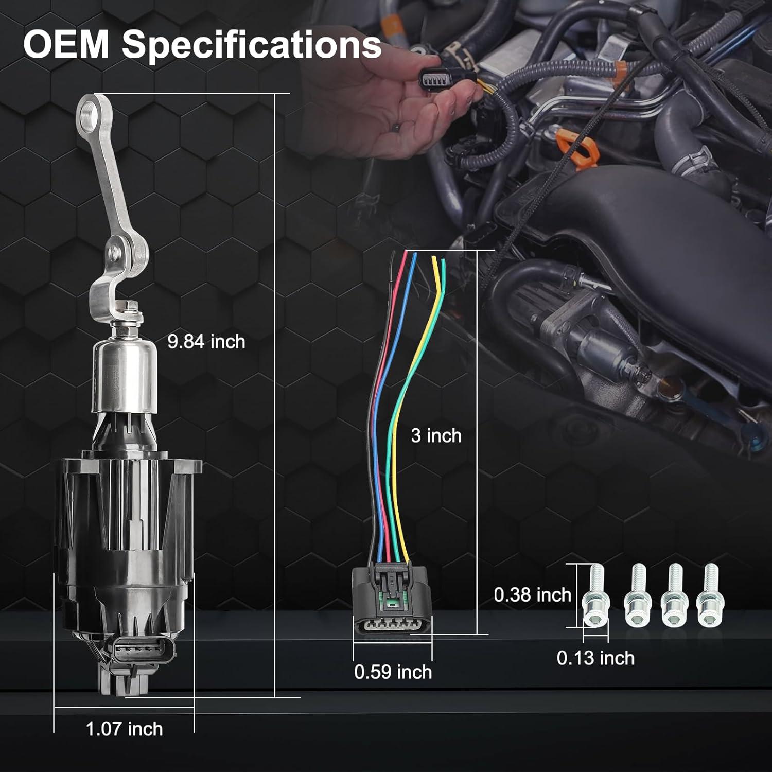 Actuador Electrónico de Válvula de Desagüe Turbo YITHSWAY K6T52372