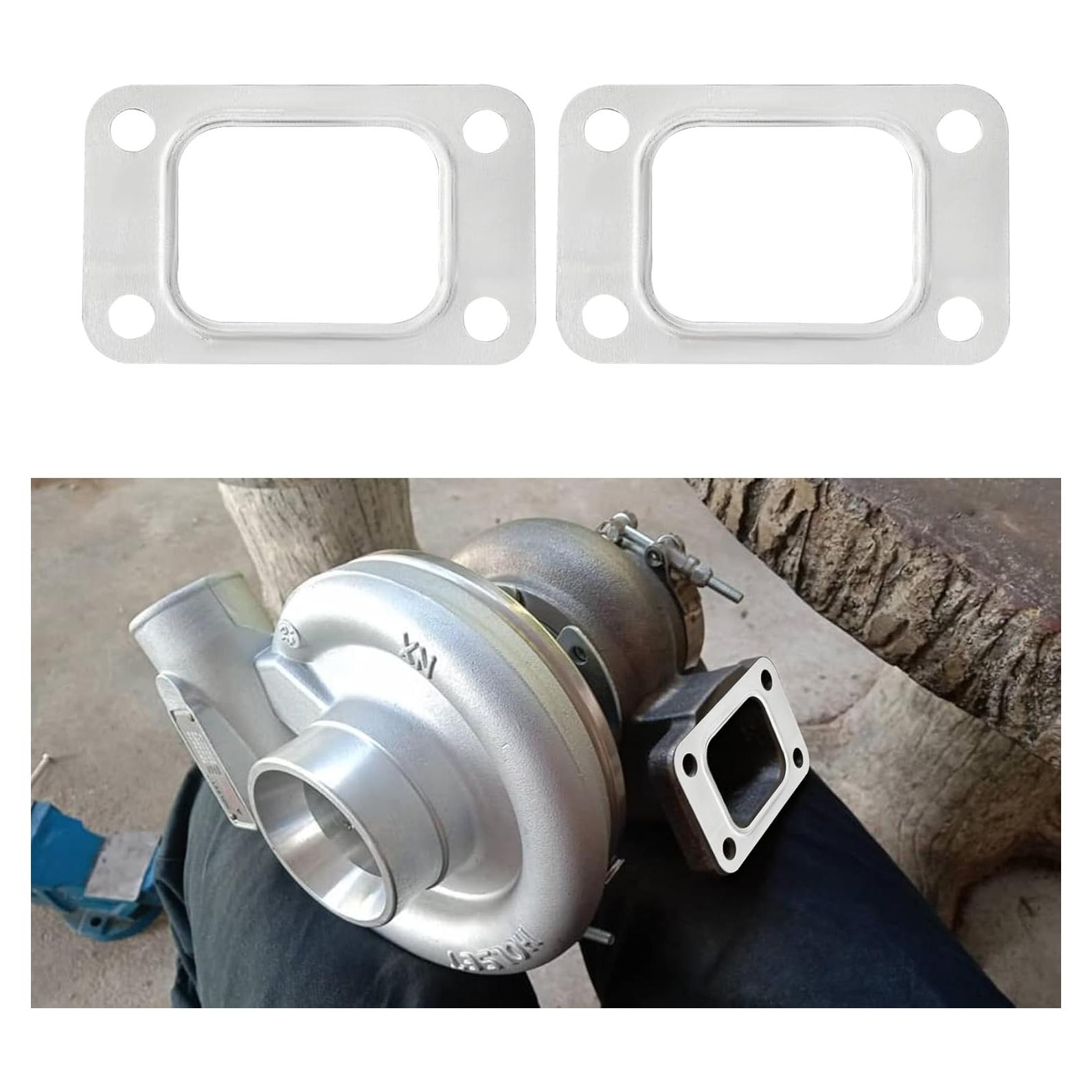 Junta de Turbo T3 Lyxheth Acero Inoxidable 4 Agujeros