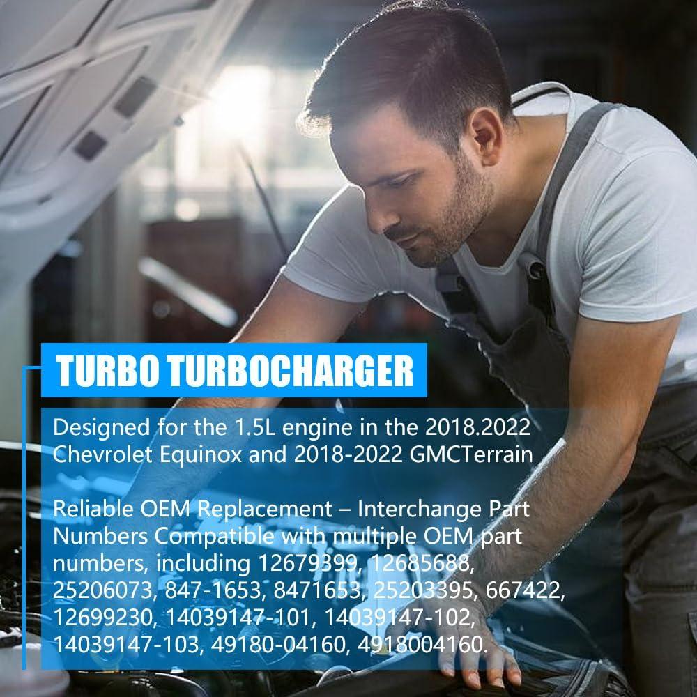 Turbocompresor AUTOTOP 1.5L para Chevy Equinox 2018-2022