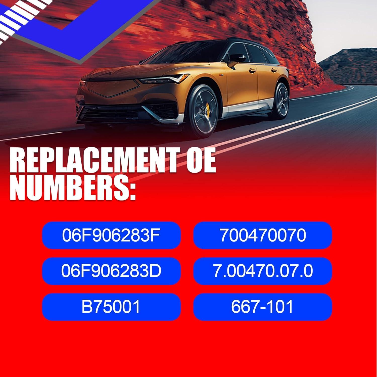 Válvula de Solenoide Turbo SMMS 06F906283D para Audi y VW