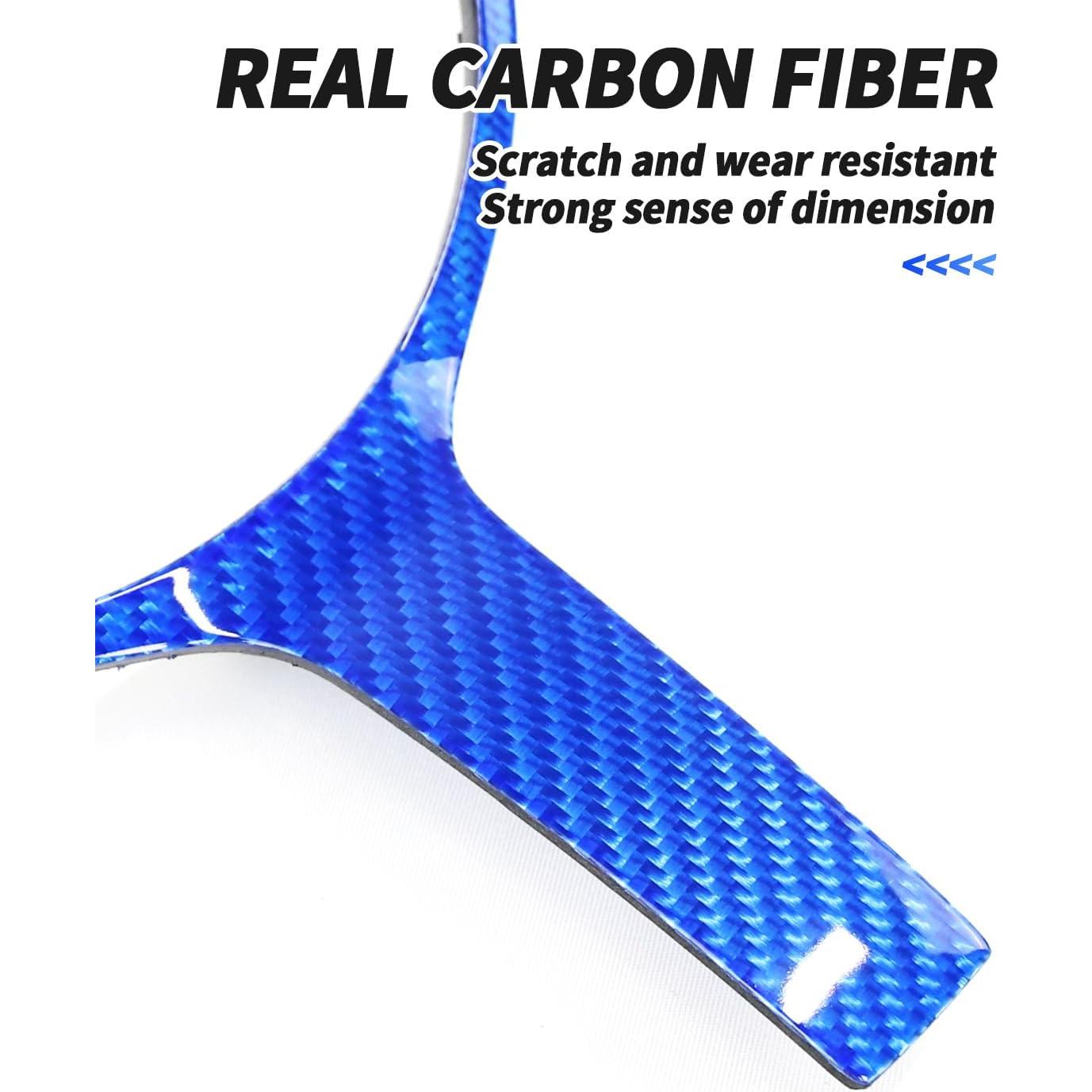 Moldura de Volante BMW F20 F21 F22 F30 F32 F10 F12 F15 F16 - Fibra de Carbono