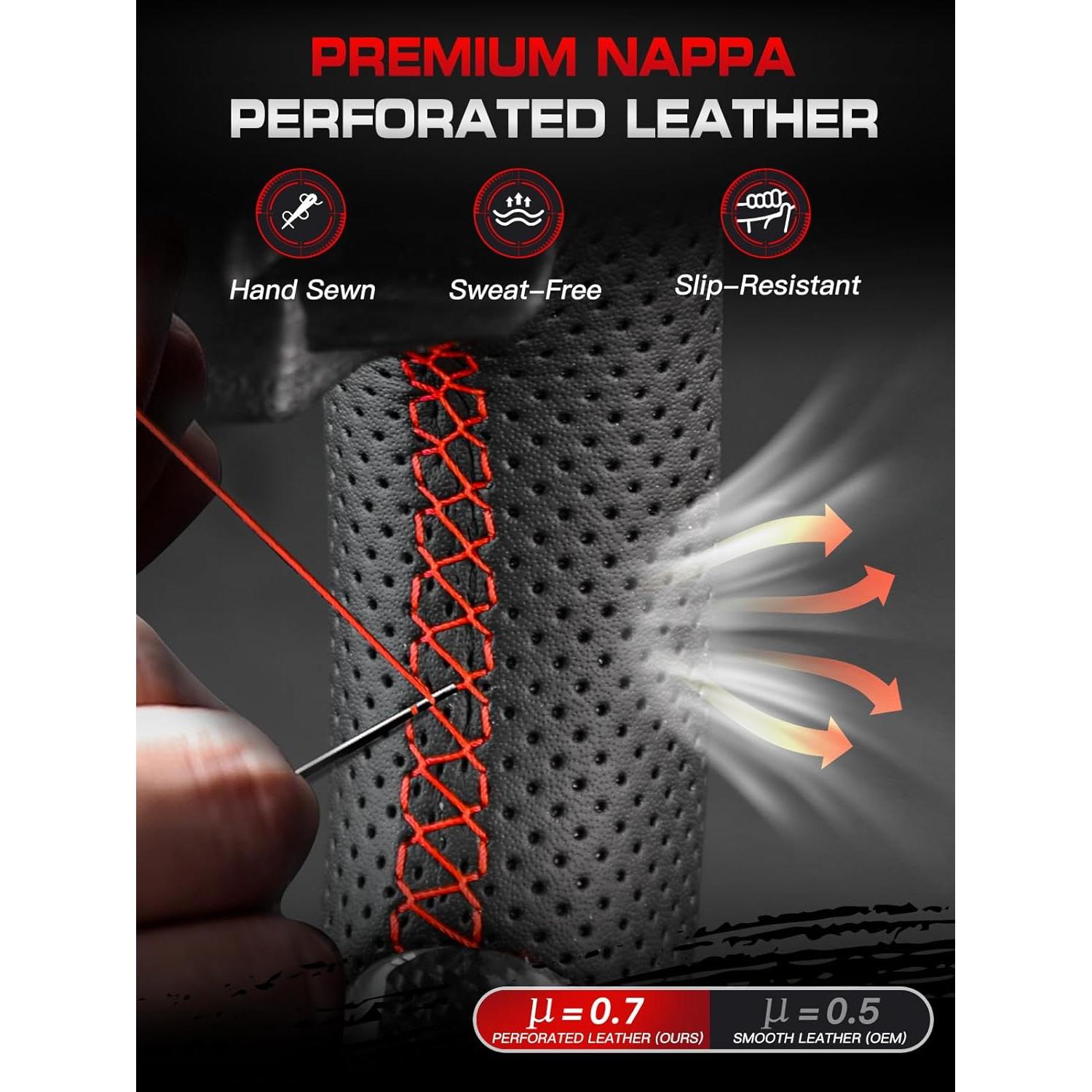 Volante de Fibra de Carbono 3K TESFEEL para Dodge 2011-2014