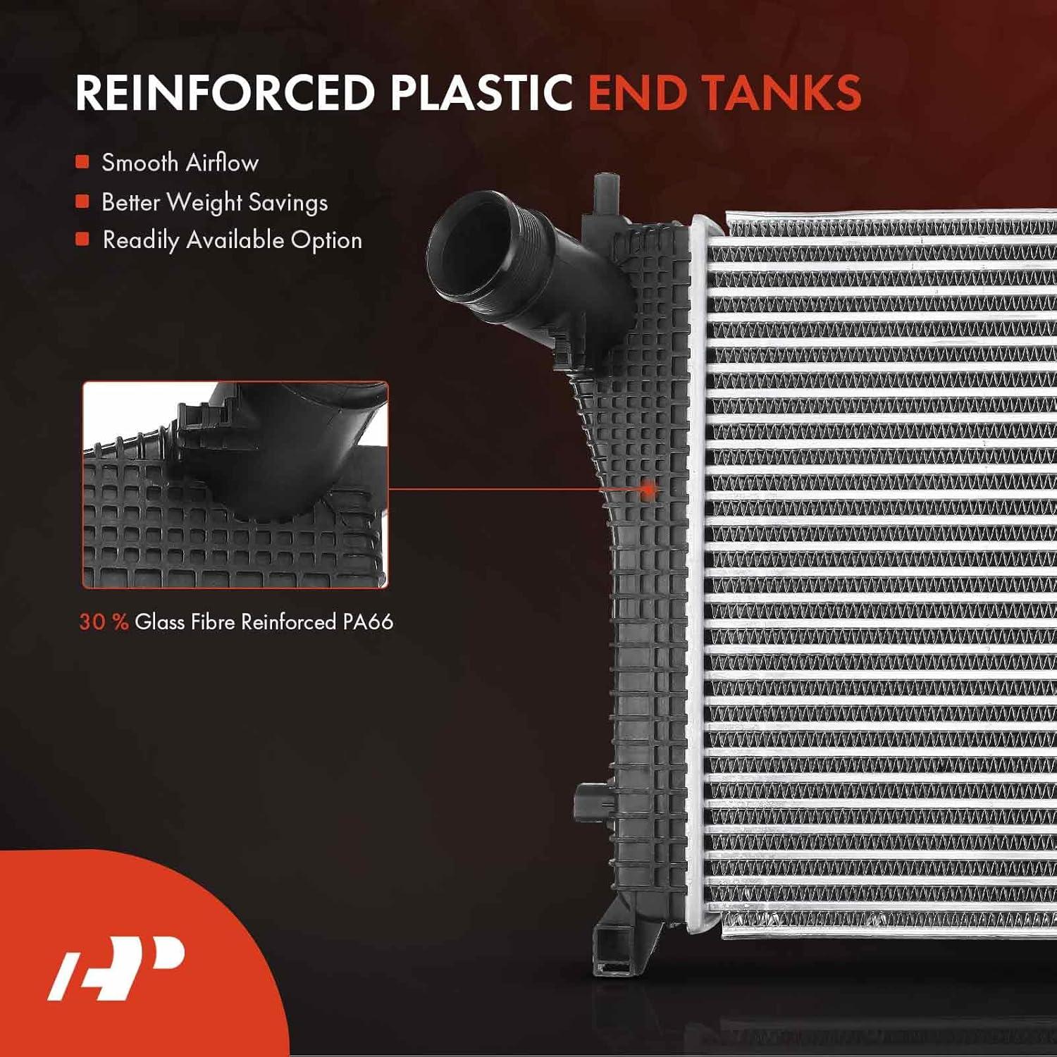 Intercooler Turbo A-Premium para Audi y Volkswagen 1.8L 2.0L