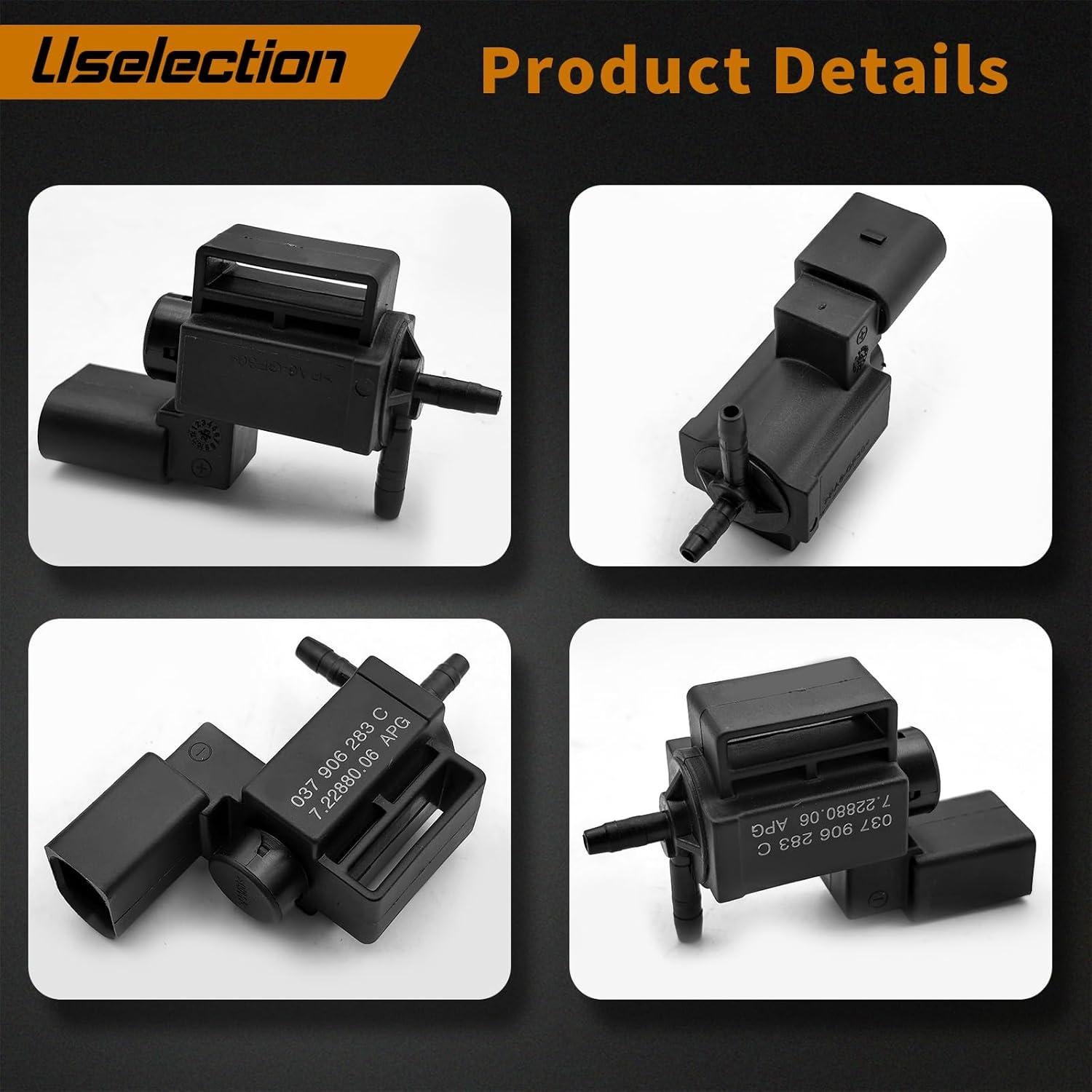 Válvula de Solenoide Turbo Audi VW 037906283C 0.1kg