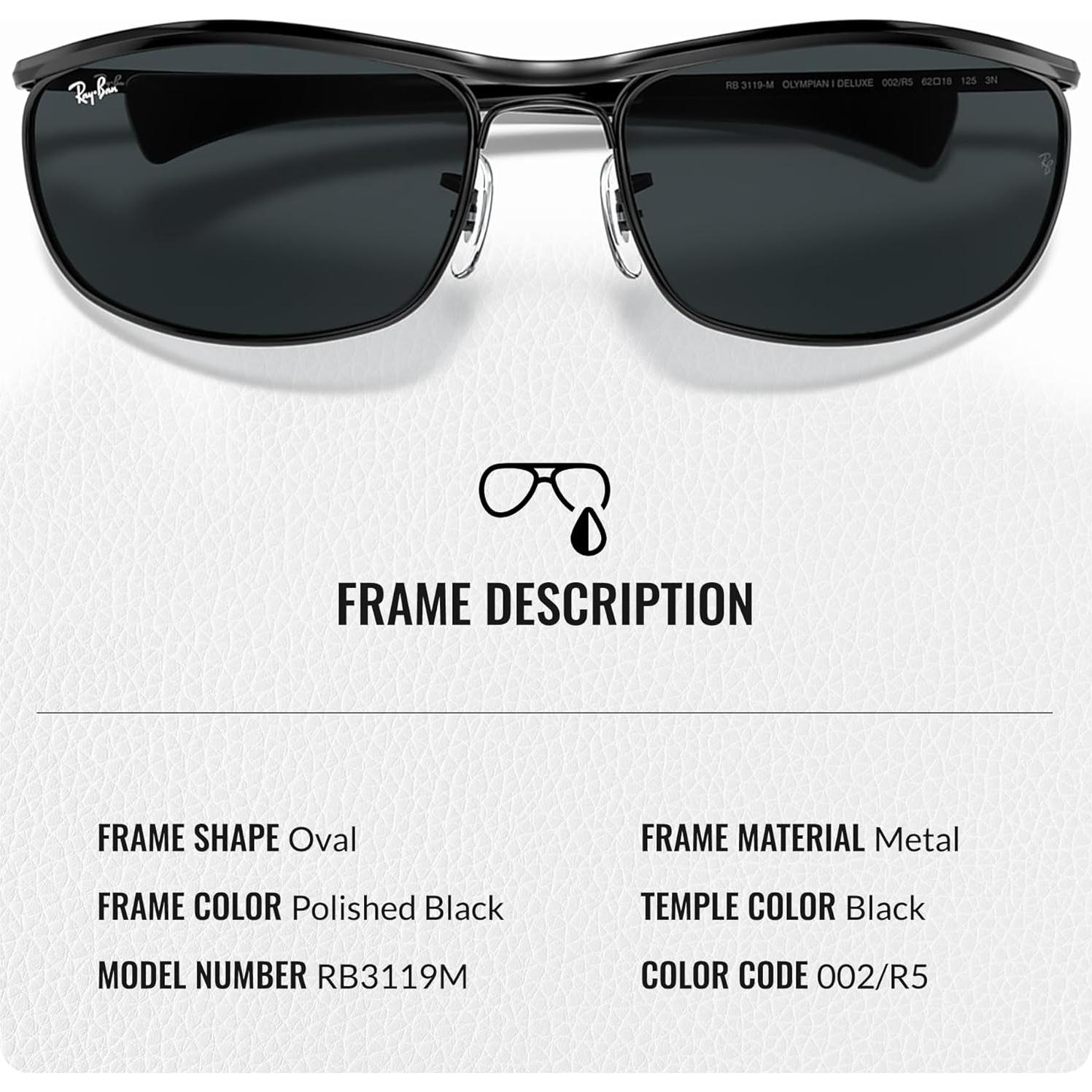 Gafas de Sol Ray-Ban RB3119M Olympian Deluxe Ovaladas