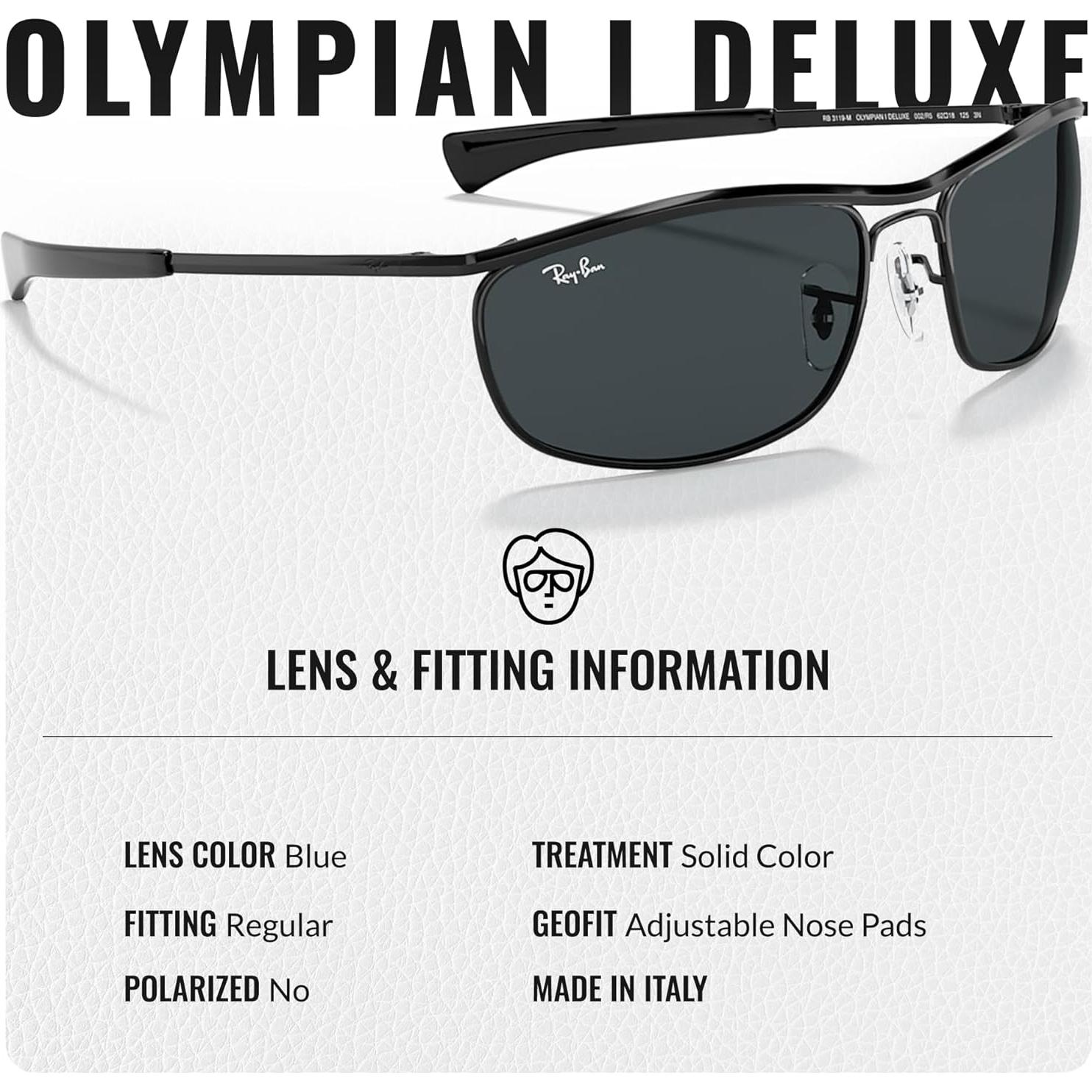 Gafas de Sol Ray-Ban RB3119M Olympian Deluxe Ovaladas