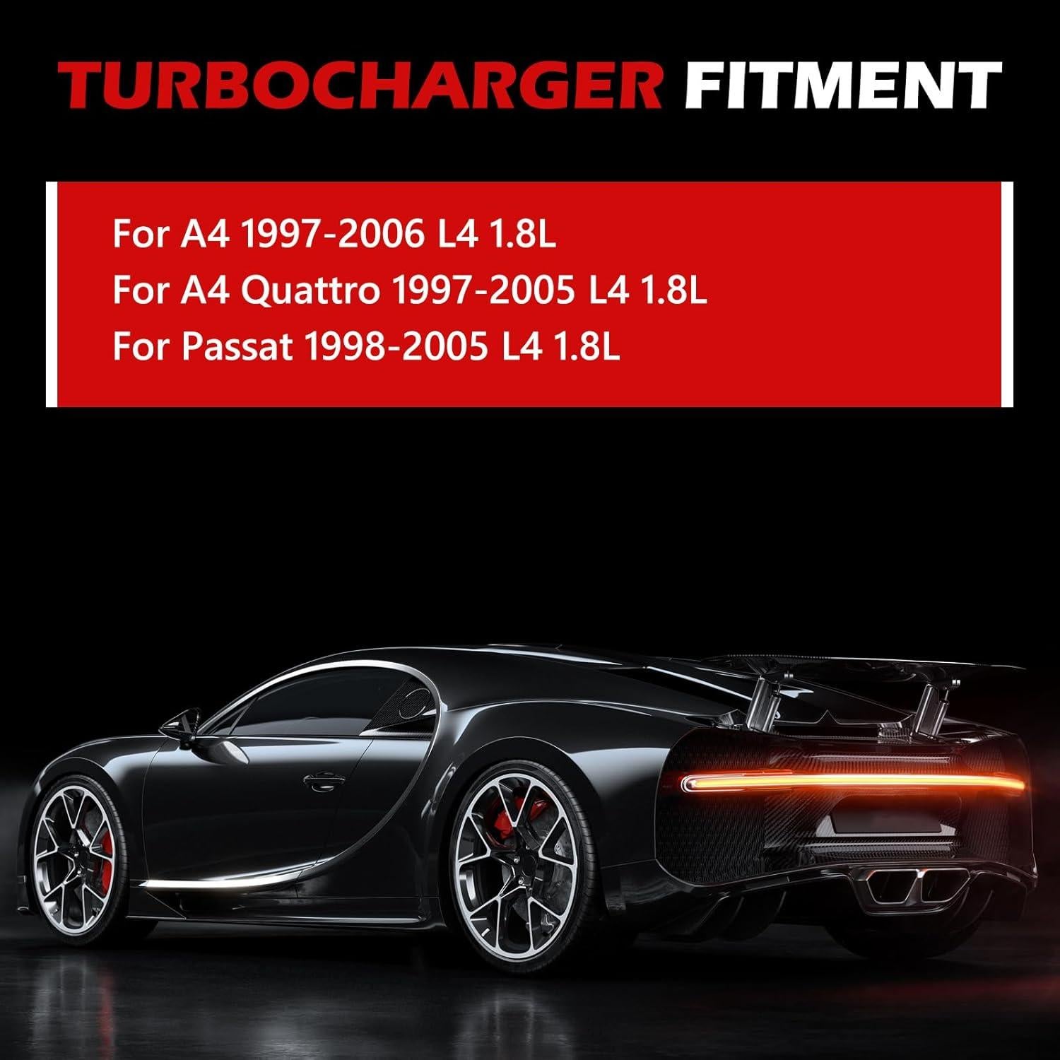 Turbo Compresor Autodevil K03 para A4 y Passat 1.8L