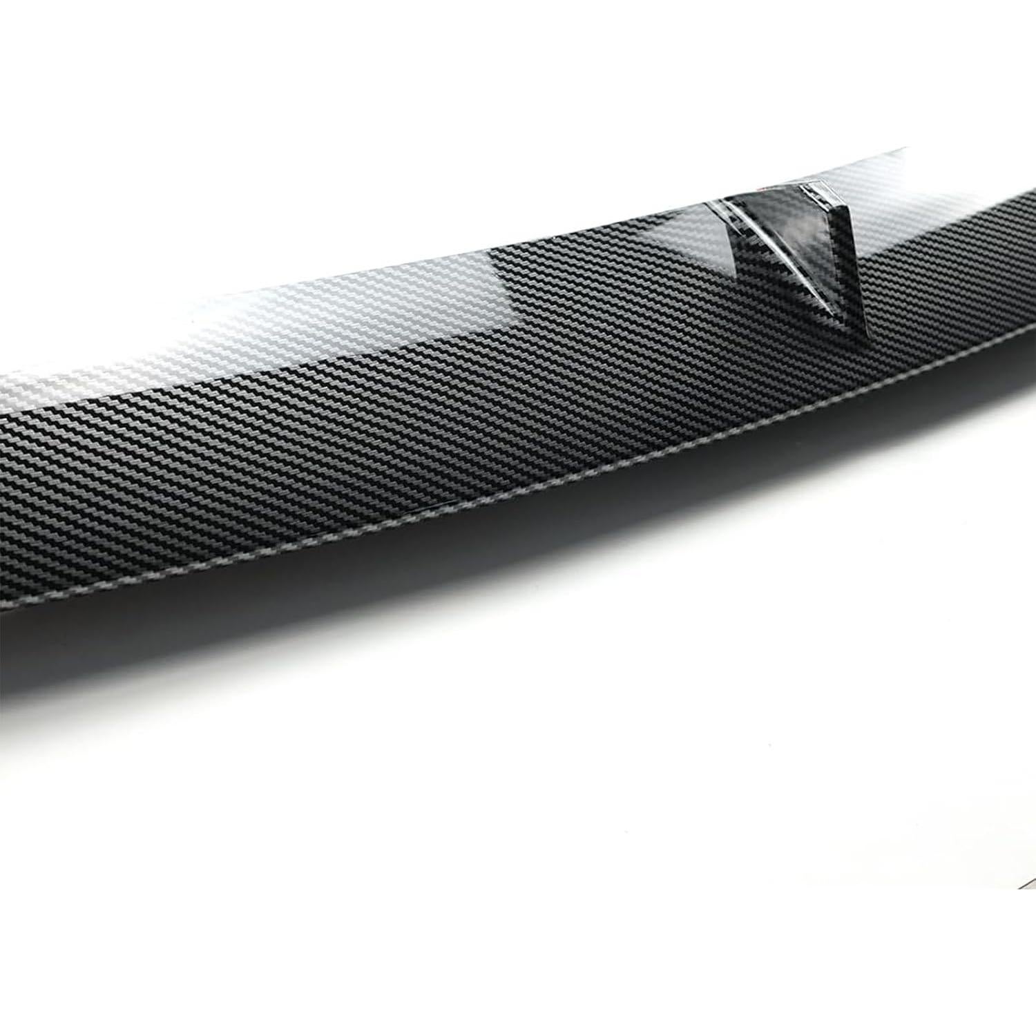 Labio Frontal 3 Piezas ABS para Tesla Model Y 2020-2024 Carbono