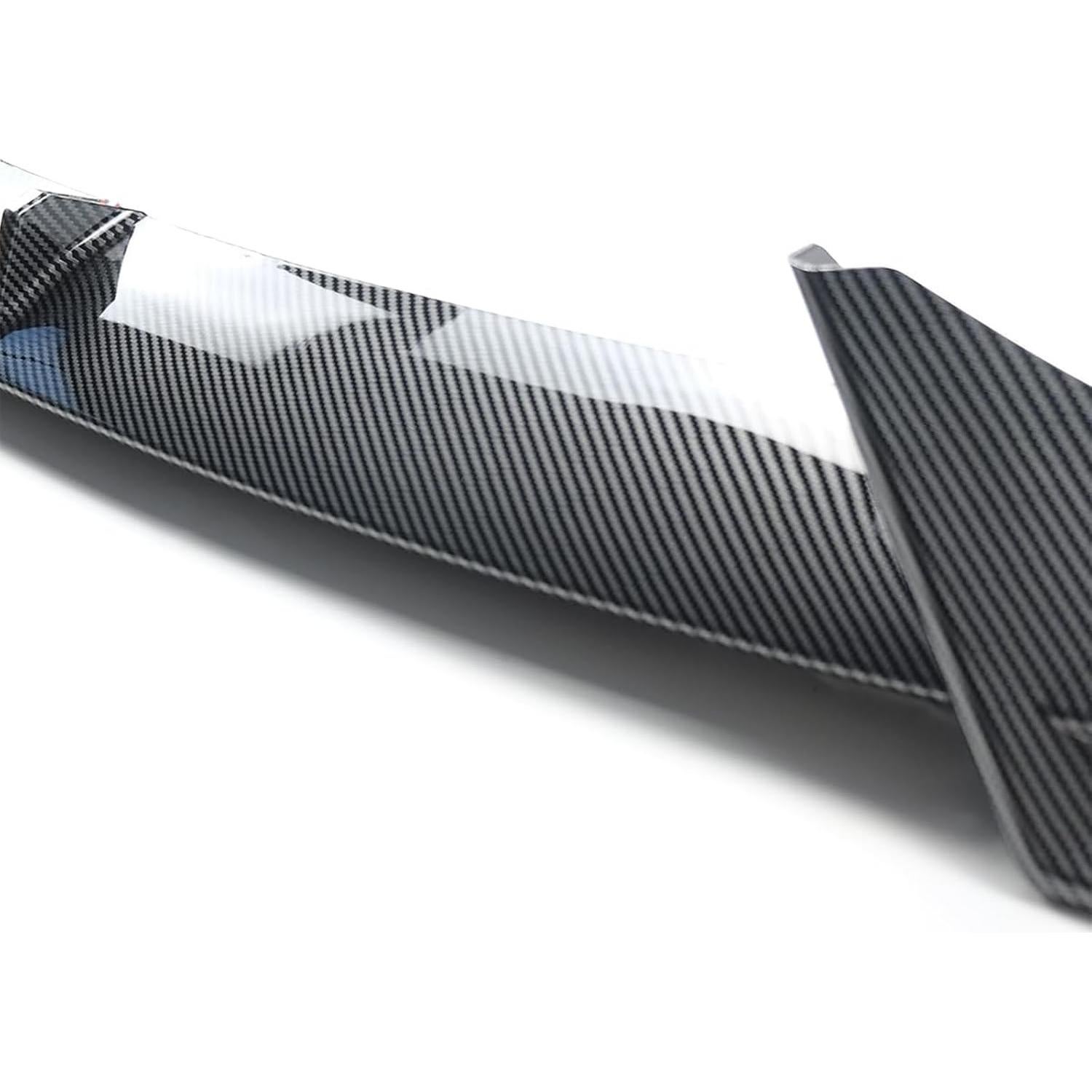 Labio Frontal 3 Piezas ABS para Tesla Model Y 2020-2024 Carbono