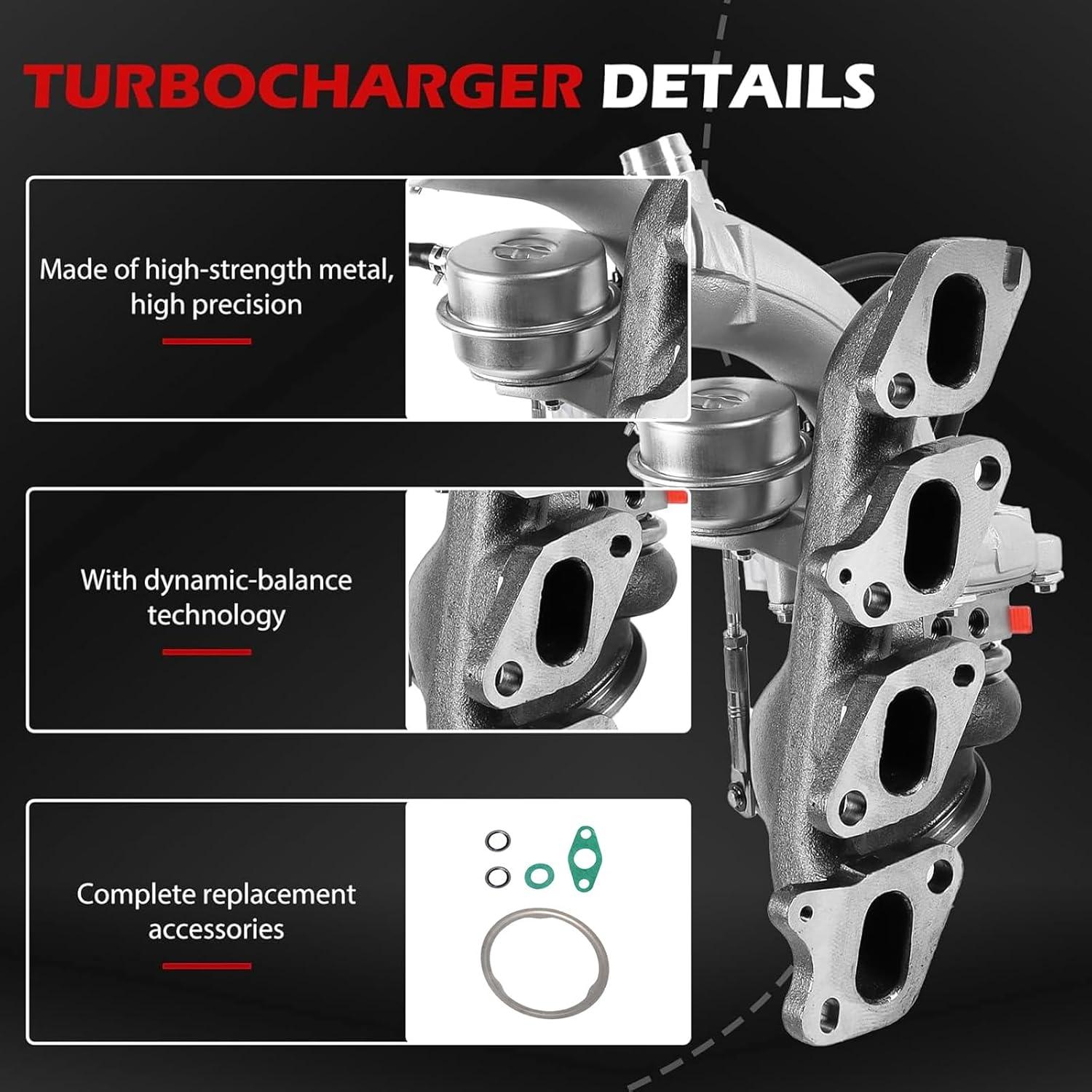 Turbo Cargador Autodevil 55565353 Compatible Trax, Cruze, Sonic