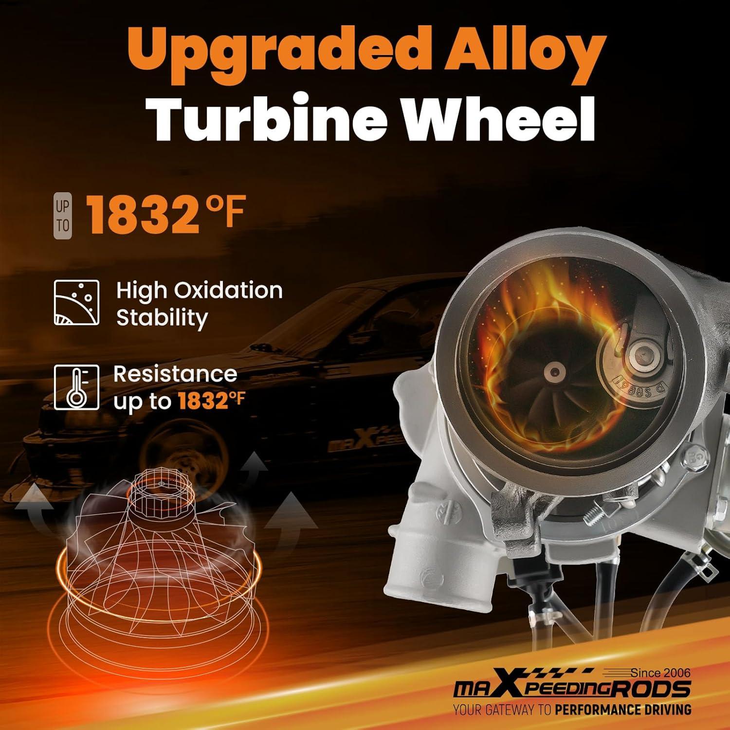 Turboalimentador maXpeedingrods 2.0L EcoBoost para Ford 2013-2016