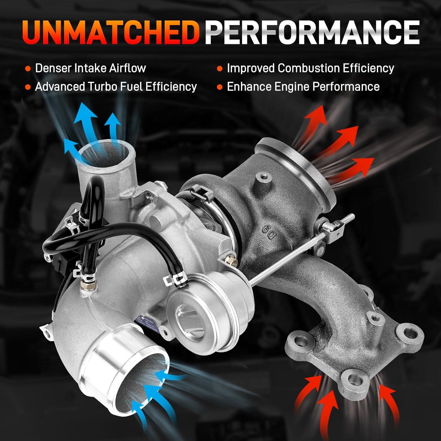 Turboalimentador GDUKOP 2.0L Ecoboost Compatible Ford Lincoln