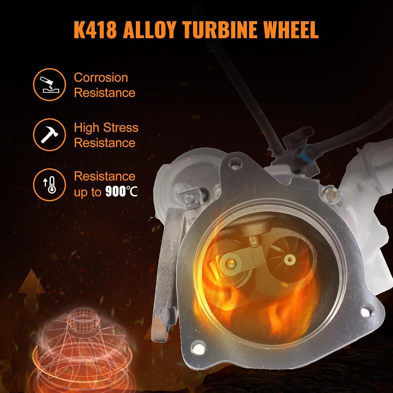 Turboalimentador TOPAZ KP39 para Ford Escape 2013-2016 y más