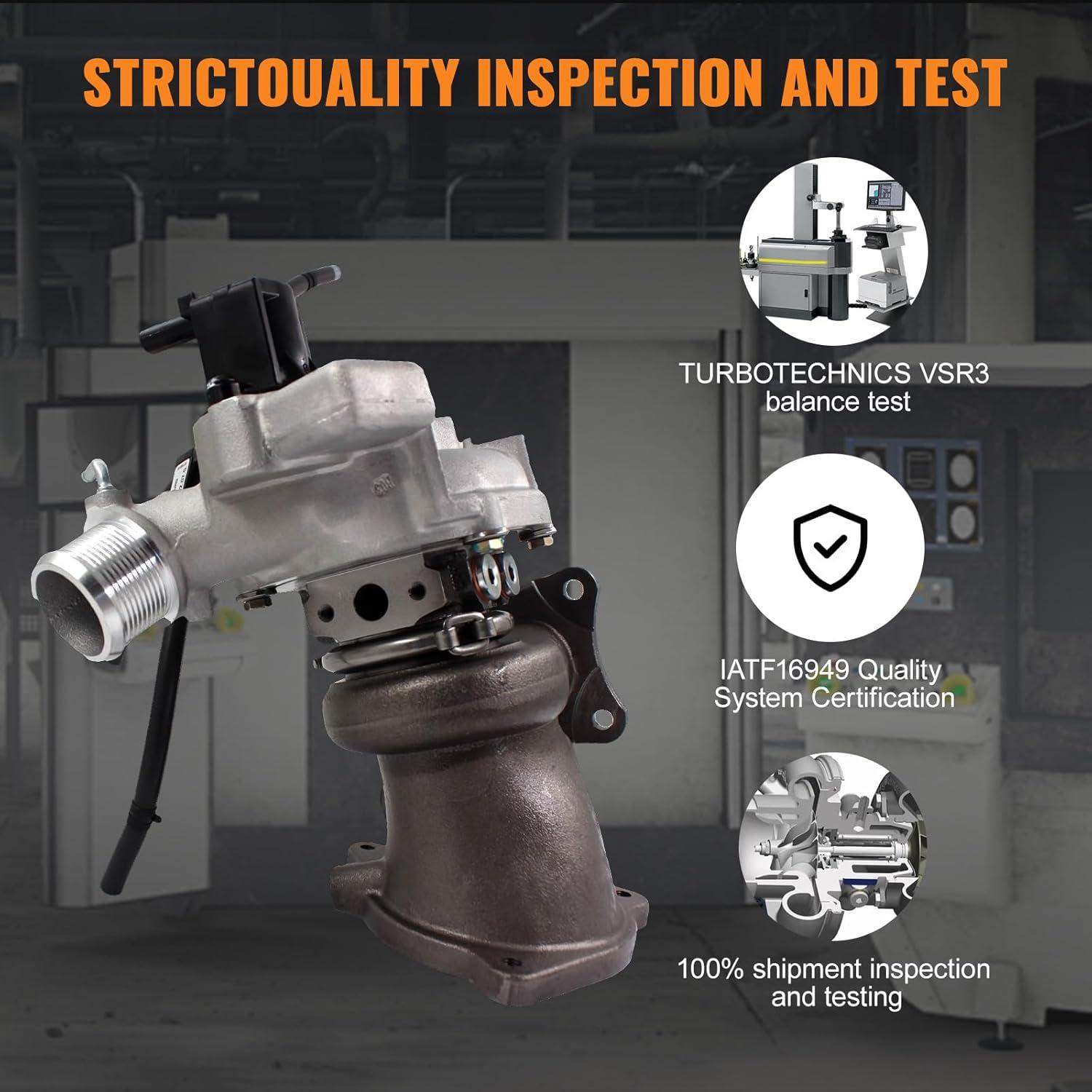 Turboalimentador TOPAZ KP39 para Ford Escape 2013-2016 y más