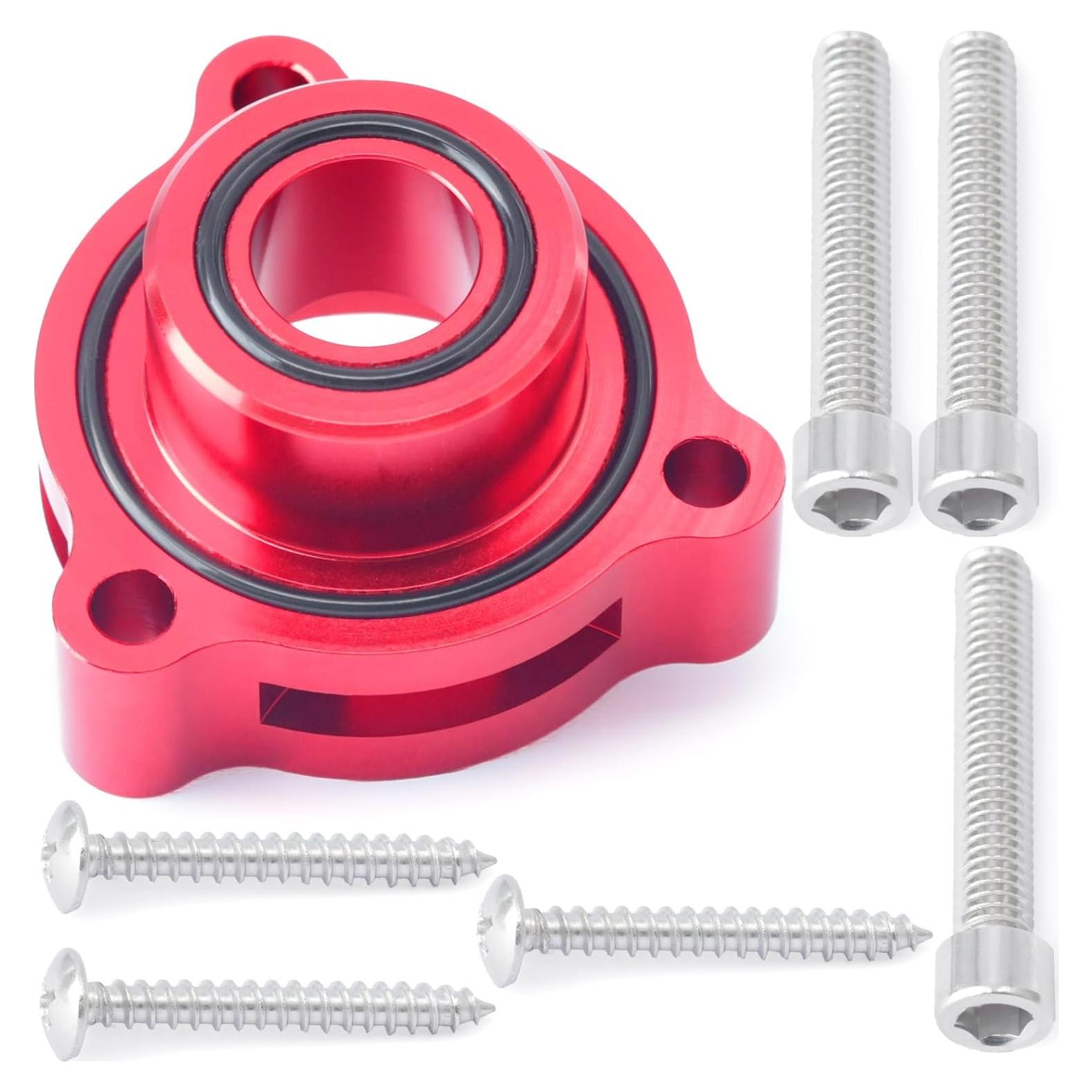 Adaptador de Válvula de Alivio Esttlamer Rojo para Ford 1.5-2.7L