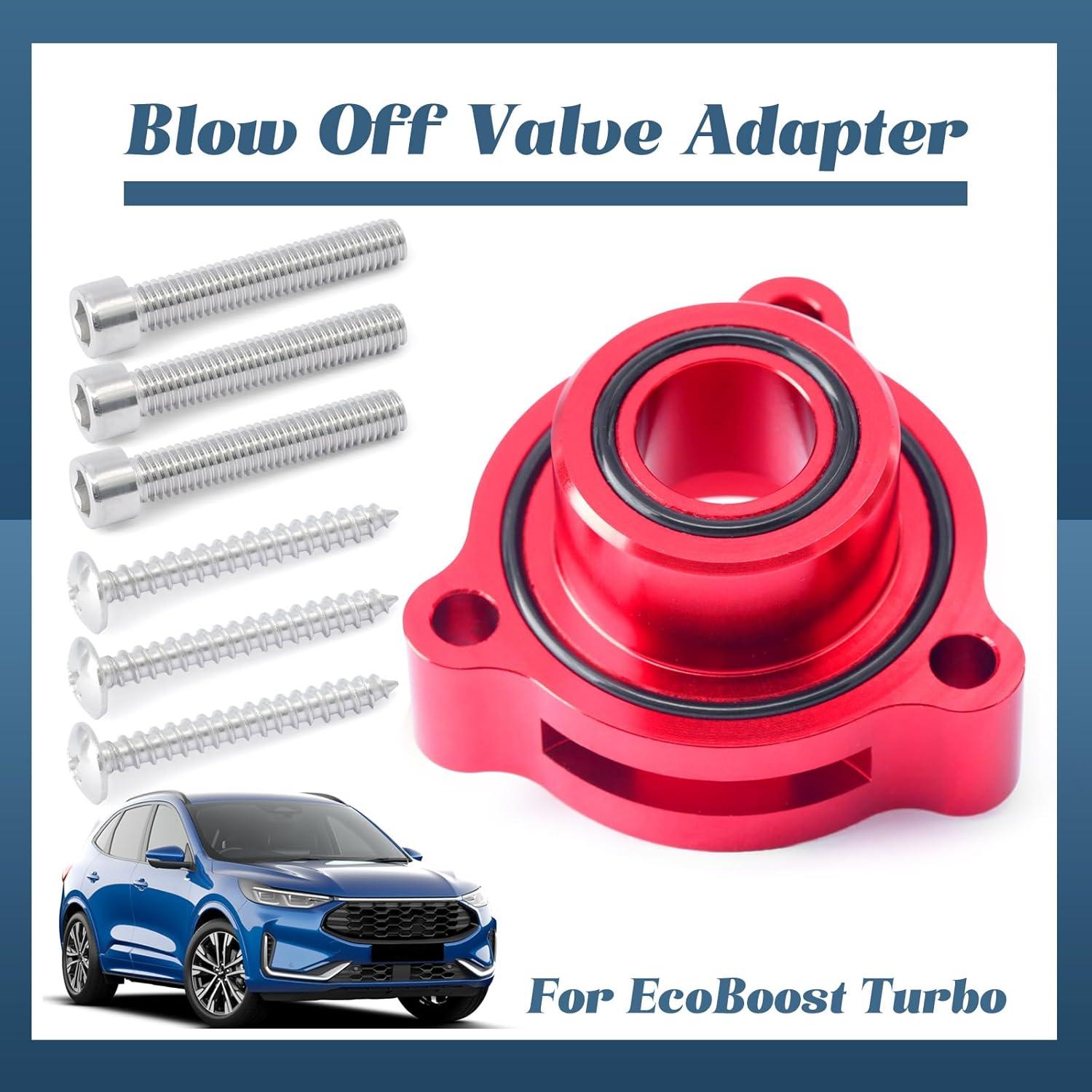 Adaptador de Válvula de Alivio Esttlamer Rojo para Ford 1.5-2.7L
