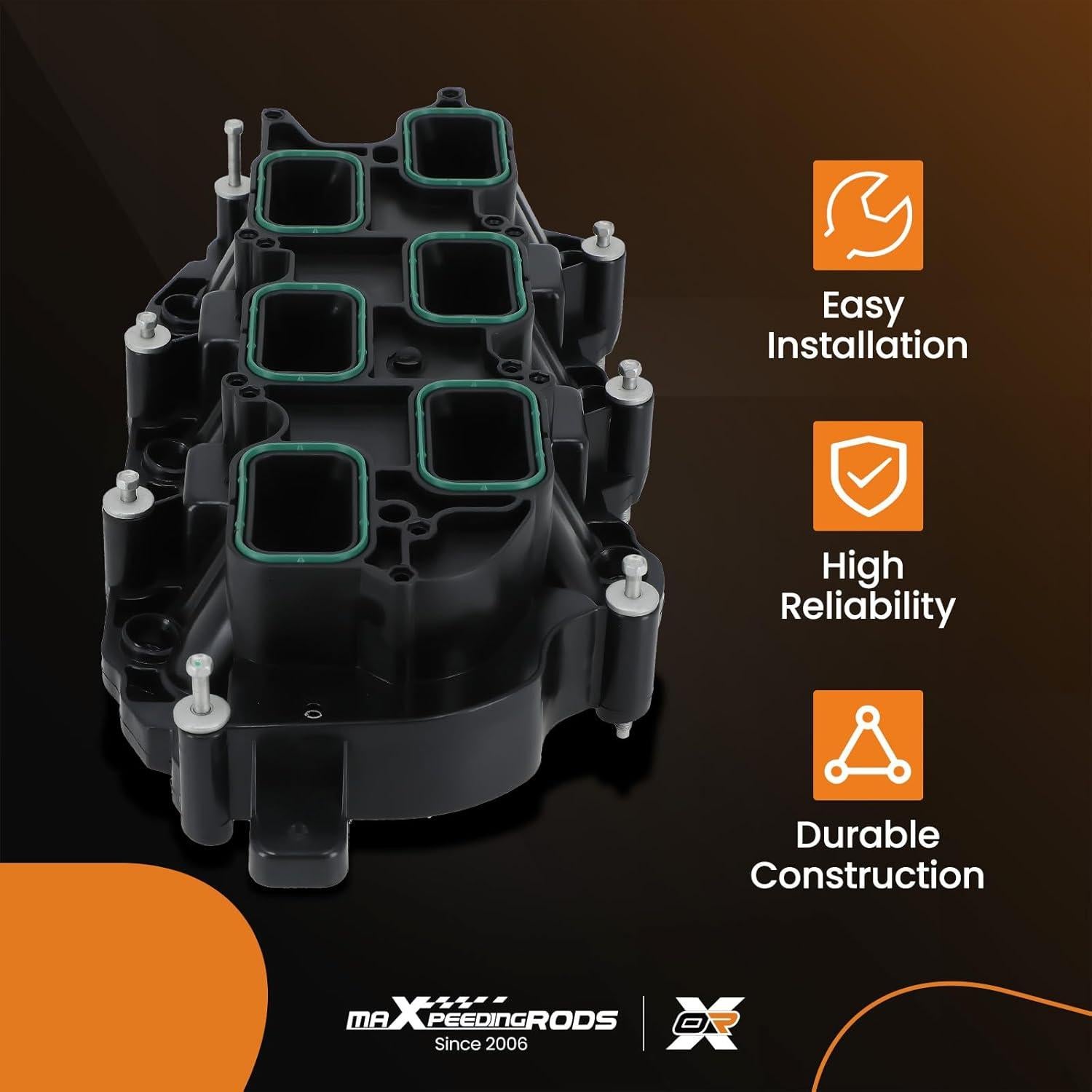 Colector de Admisión maXpeedingrods V6 3.6L para Dodge Jeep Chrysler