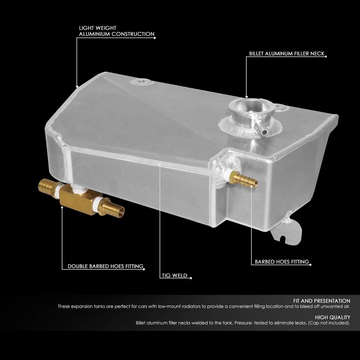 Tanque de Expansión de Refrigerante DNA Motoring TANK-COL-002 para Corvette 97-04