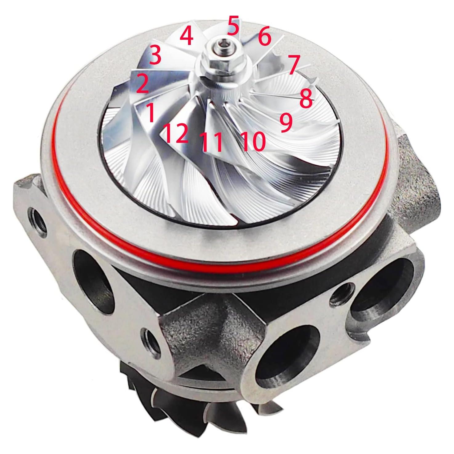 Cuchillas de Turbina Haturbo 49131-07041 para BMW N54 3.0L