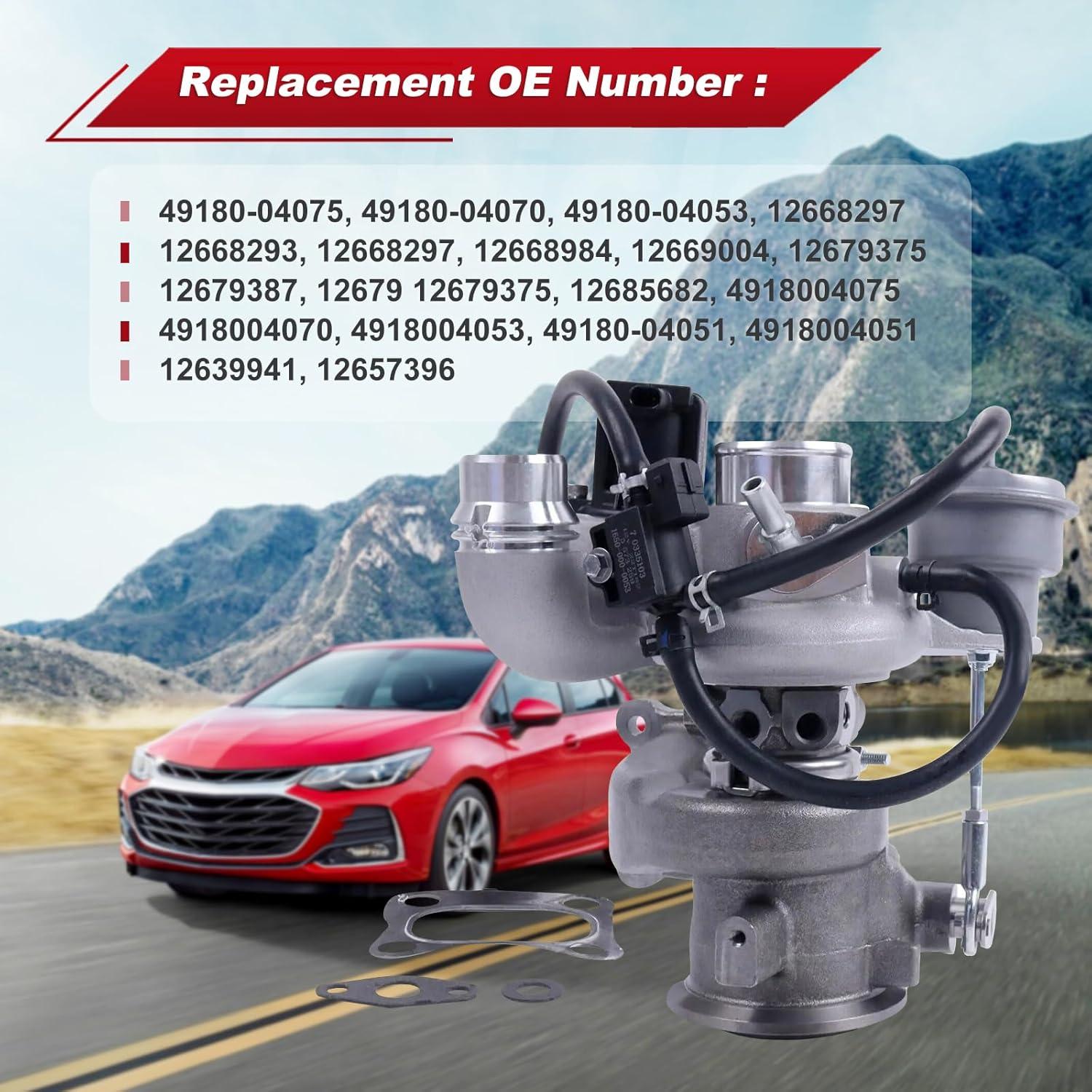 Kit de turbocompresor Cheyia 12685682 para Chevy Cruze 1.4L