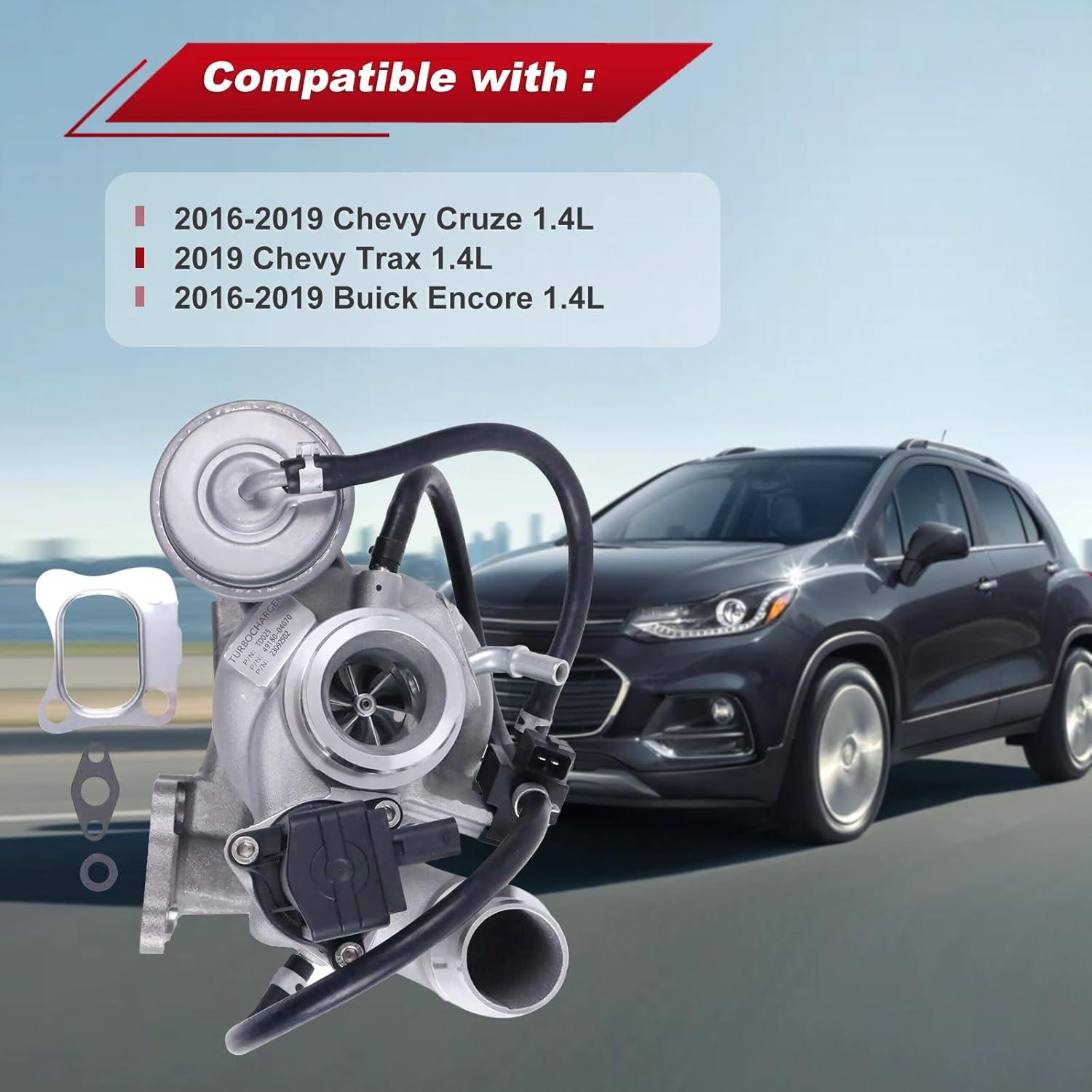 Kit de turbocompresor Cheyia 12685682 para Chevy Cruze 1.4L