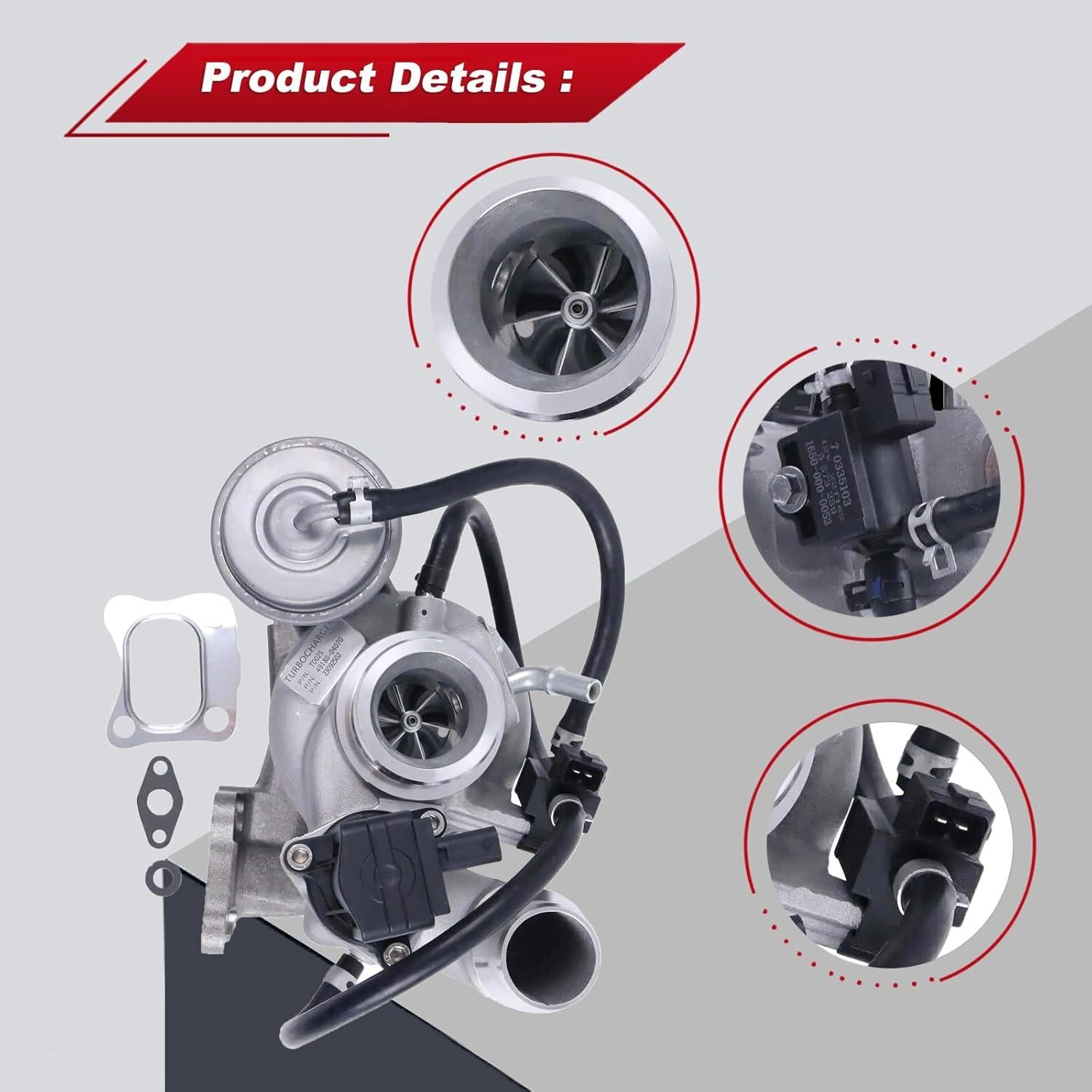 Kit de turbocompresor Cheyia 12685682 para Chevy Cruze 1.4L