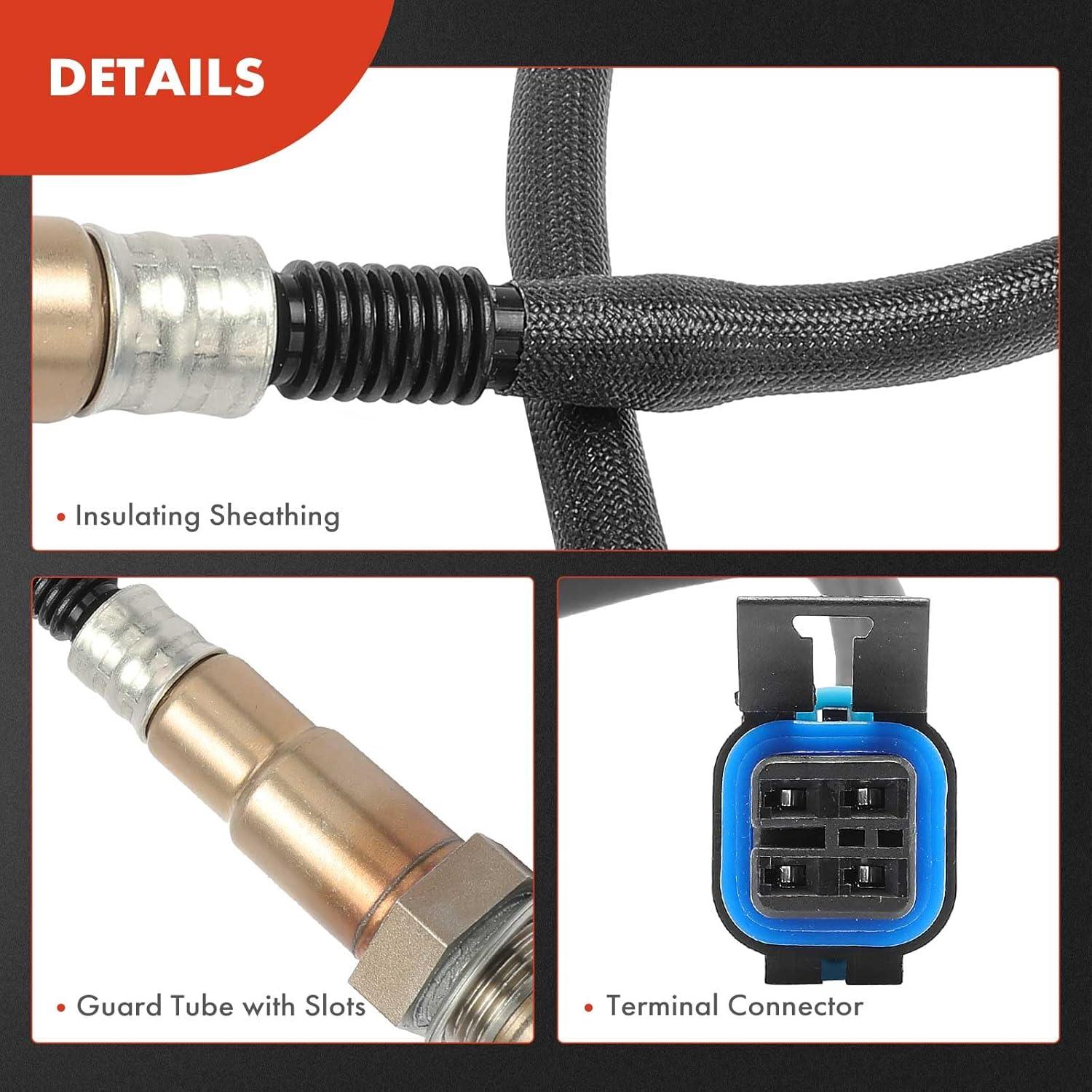 Sensor de Oxígeno O2 A-Premium para Chevy, GMC, Cadillac - 375 mm