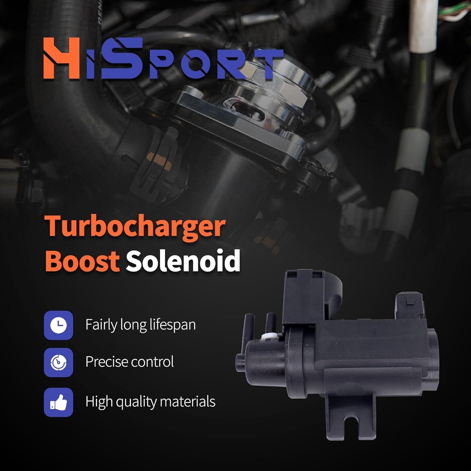 Solenoide de Aumento HiSport Turbocharger 0.23 kg - Reemplaza 11747626351