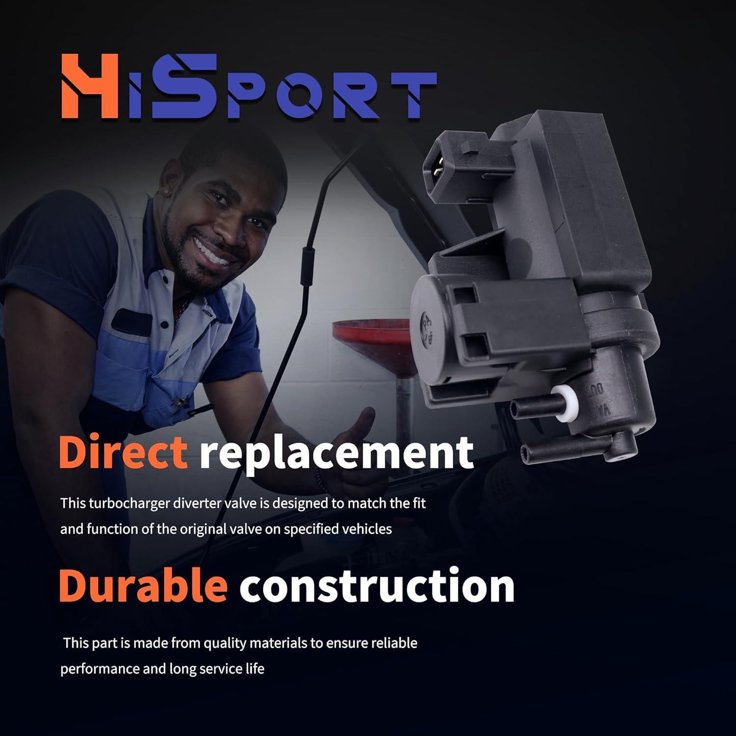 Solenoide de Aumento HiSport Turbocharger 0.23 kg - Reemplaza 11747626351