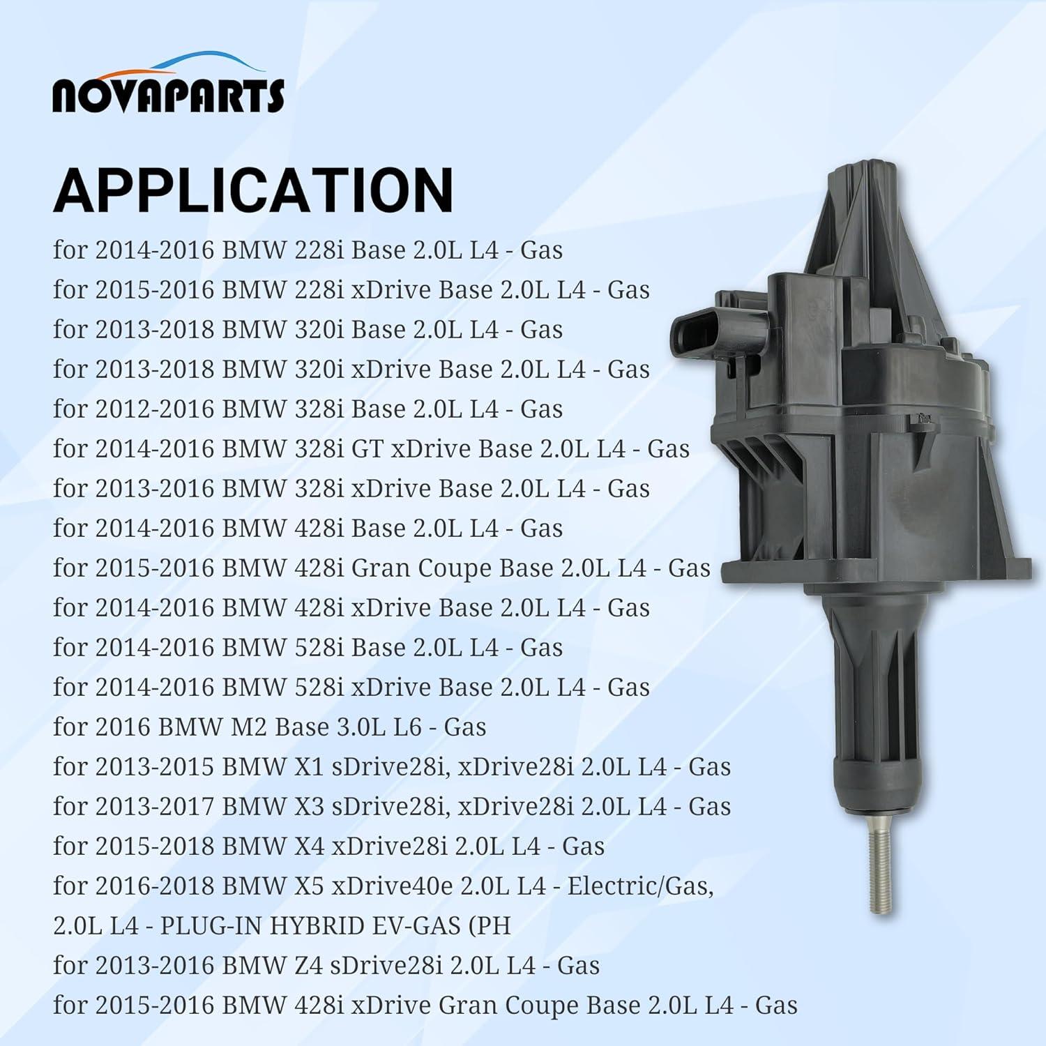 Actuador de Válvula de Desviación Turbo NOVAPARTS 2.0L BMW