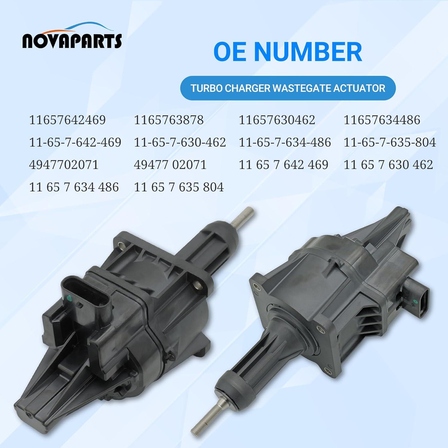 Actuador de Válvula de Desviación Turbo NOVAPARTS 2.0L BMW