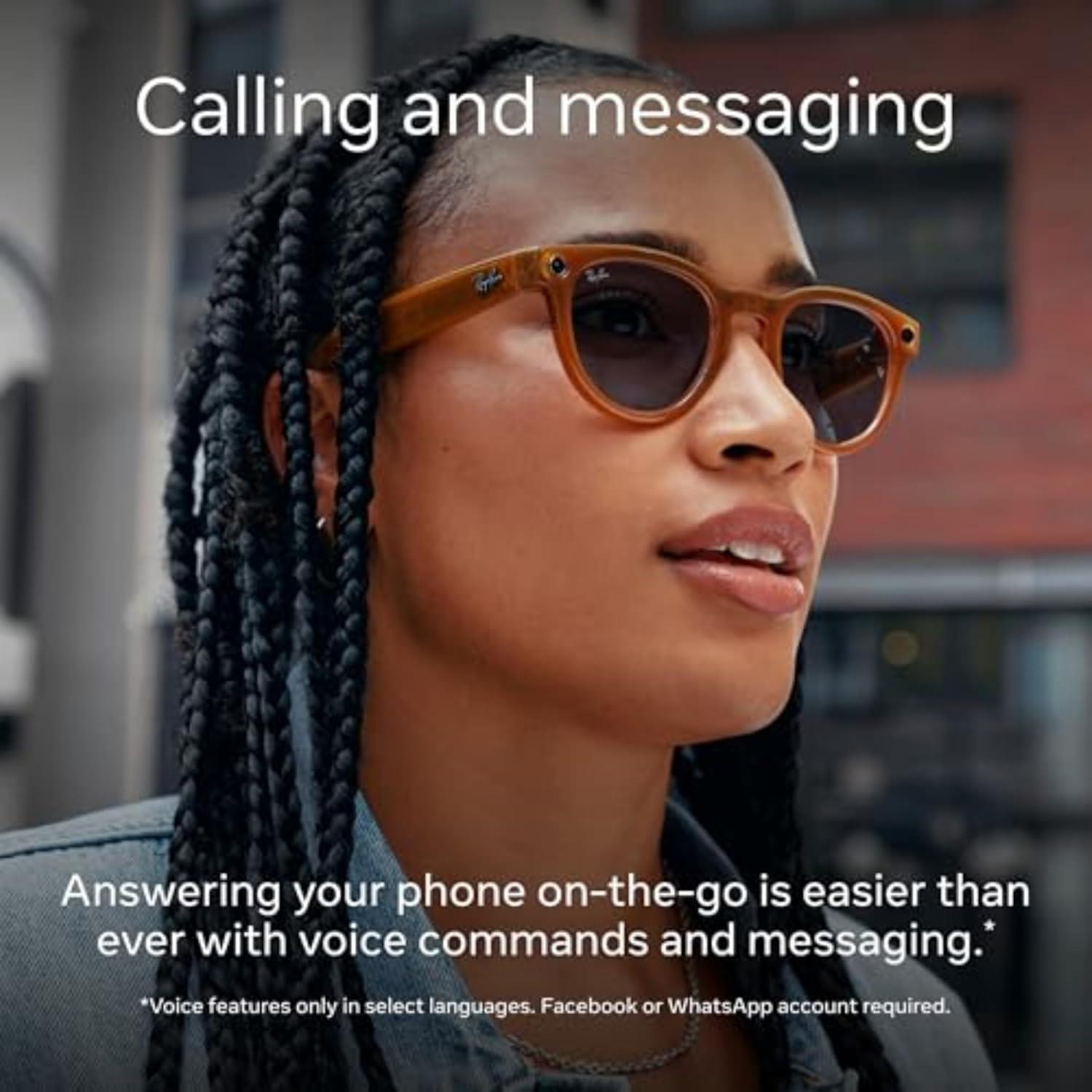 Gafas Meta Ray-Ban Headliner Caramelo Brillante 12 MP