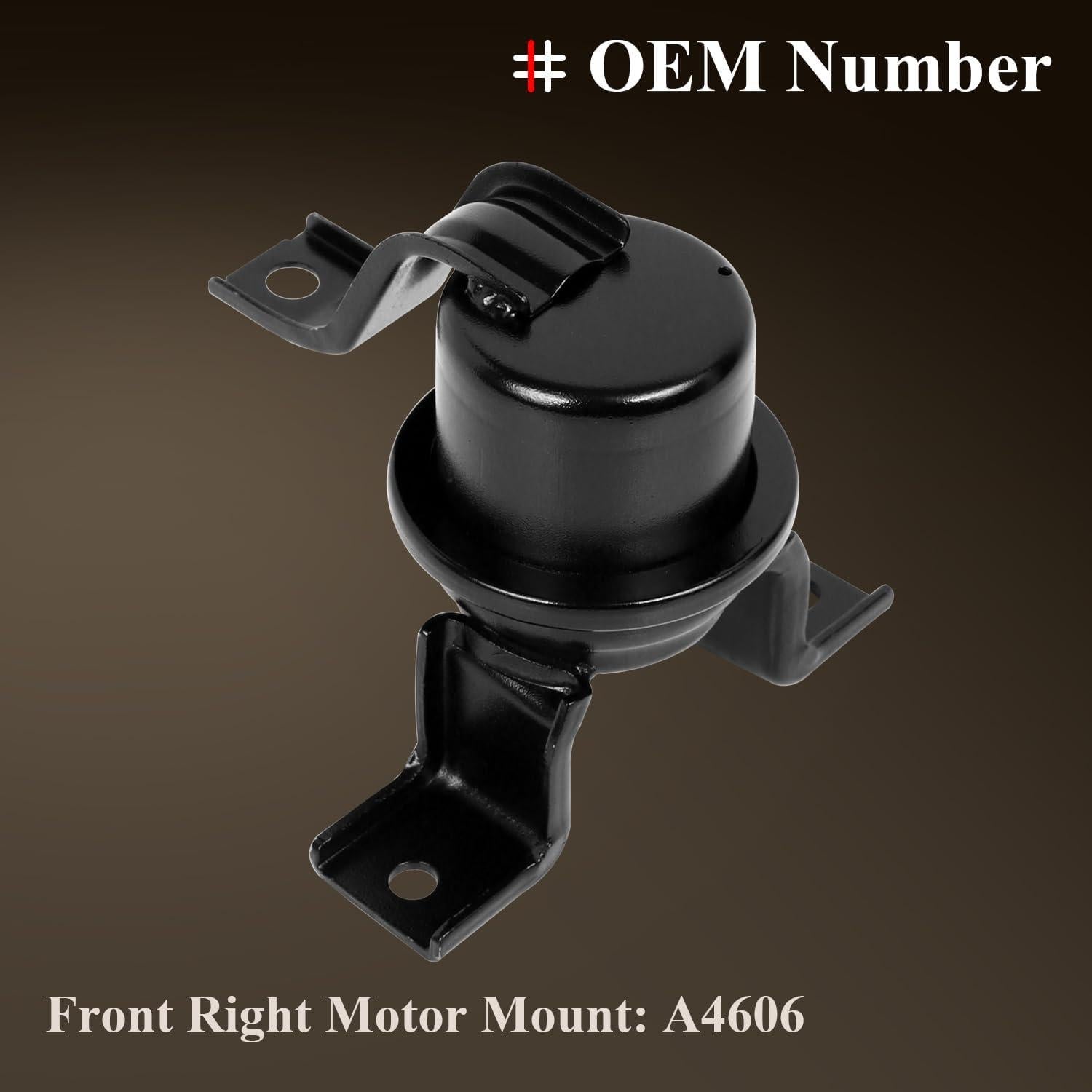 Soporte de Motor DILENBLE para Mitsubishi Lancer 2002-2007 4Pcs