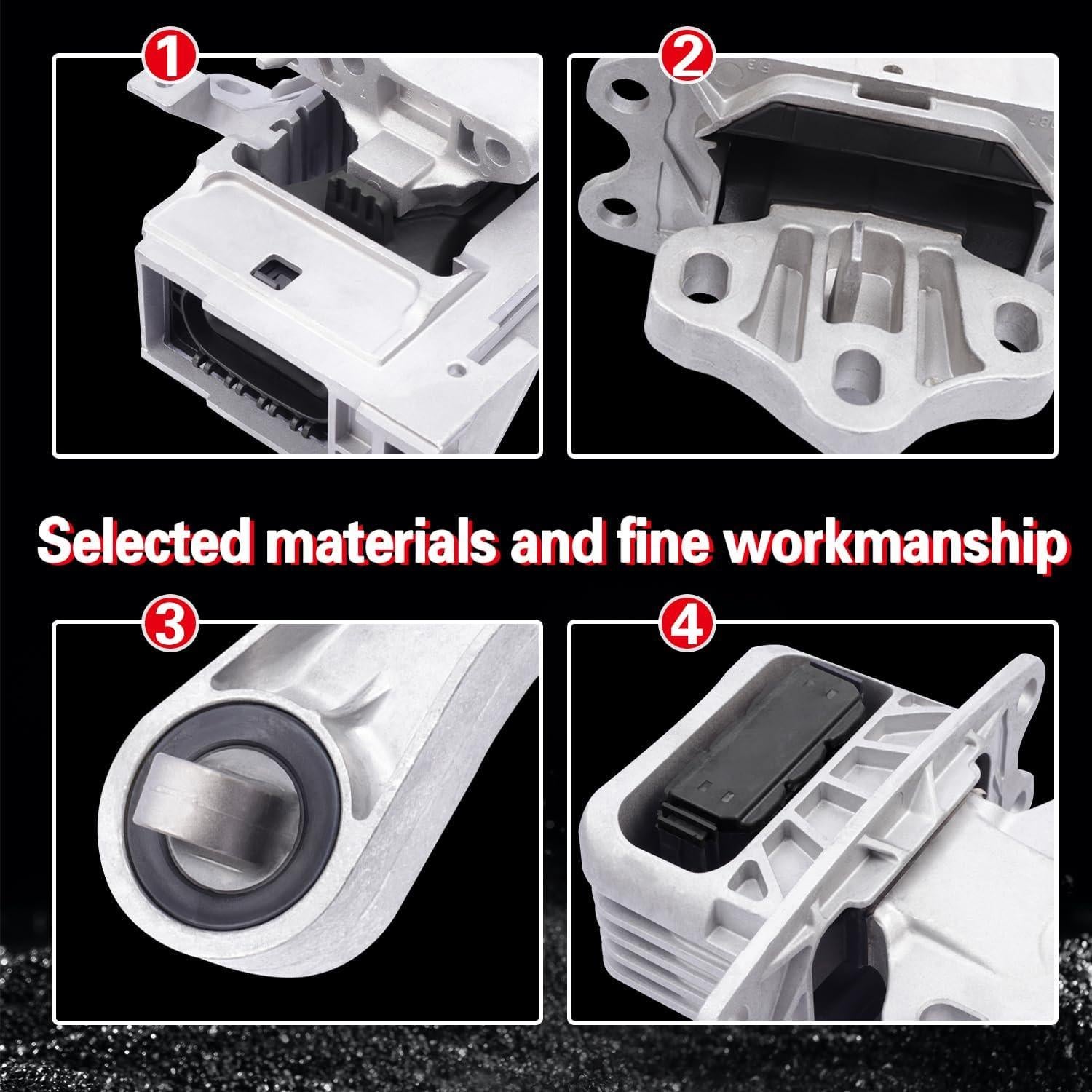 Soporte de Motor y Transmisión YBDDZH 3PCS para MINI 2014-2023