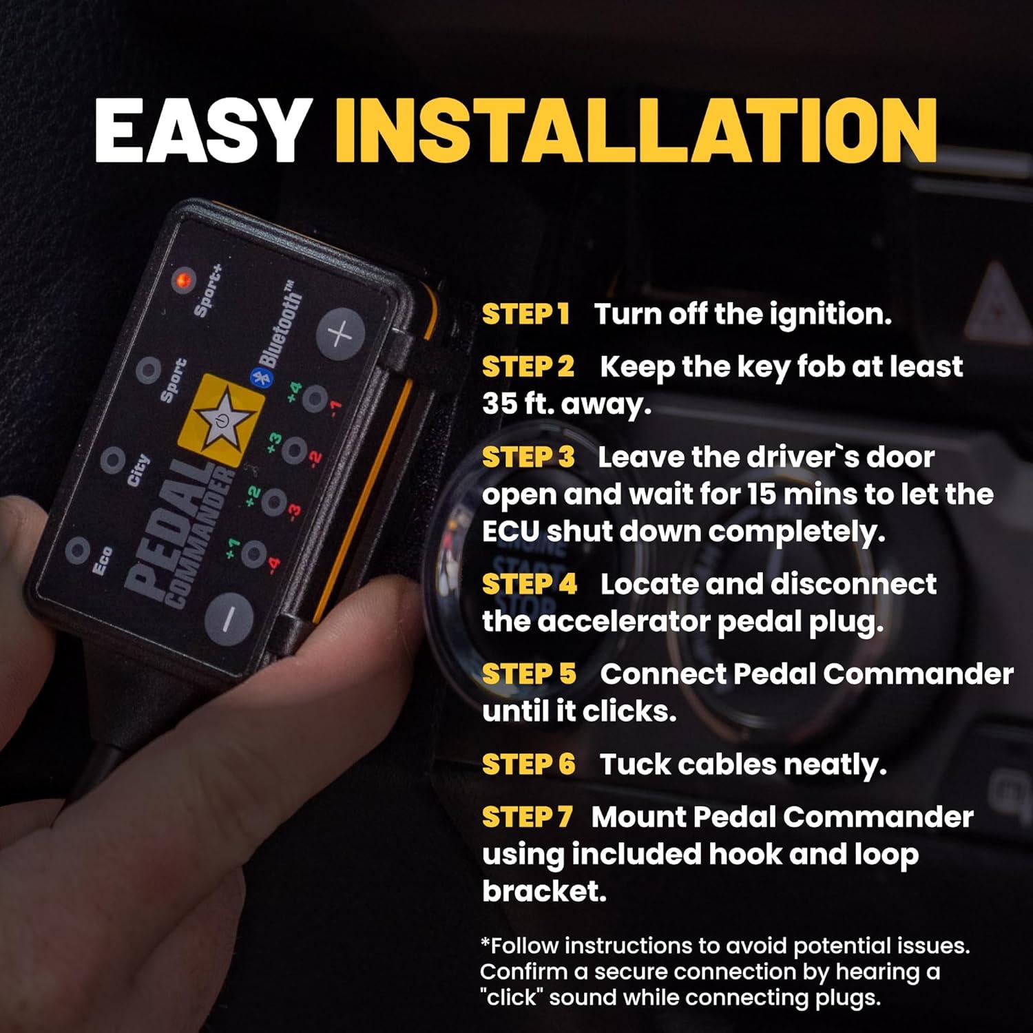 Controlador de Respuesta del Acelerador Pedal Commander Hyundai Veloster 2011-2018