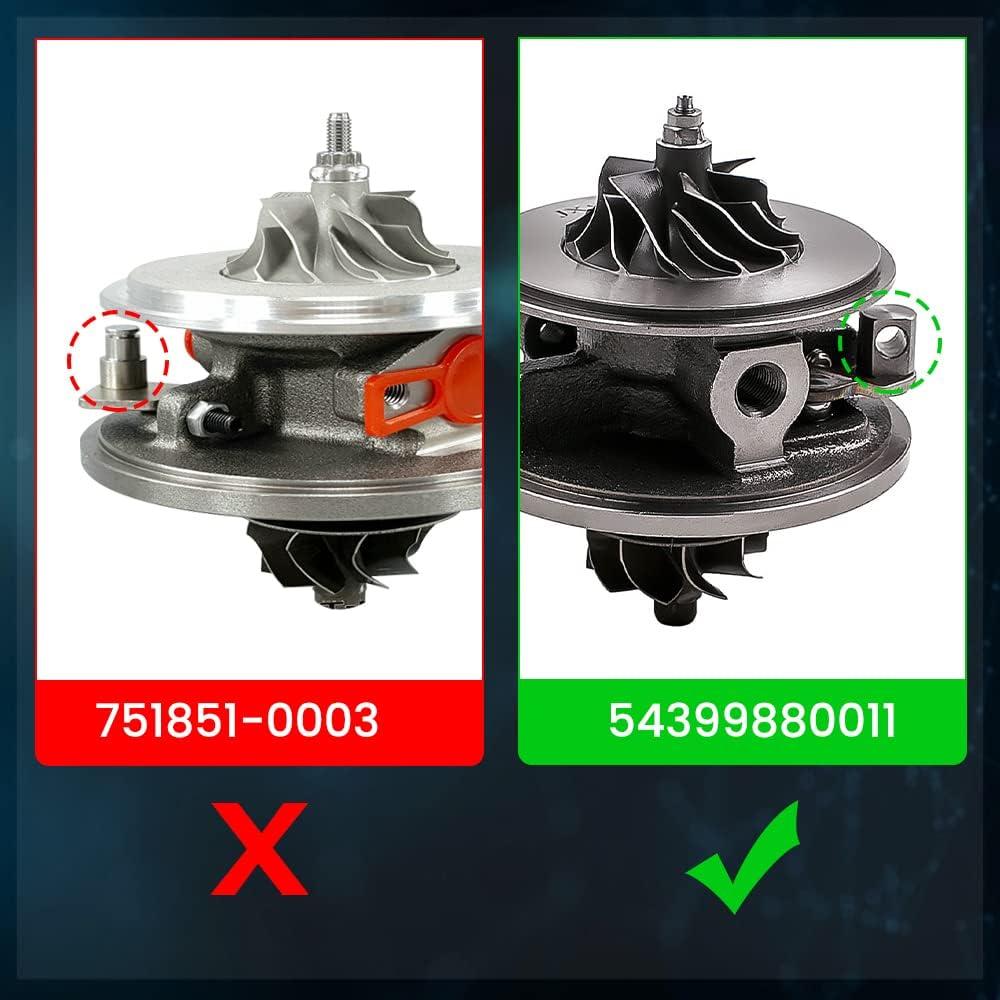 Cartucho Turbo CHRA maXpeedingrods para VW/Audi/Seat/Skoda