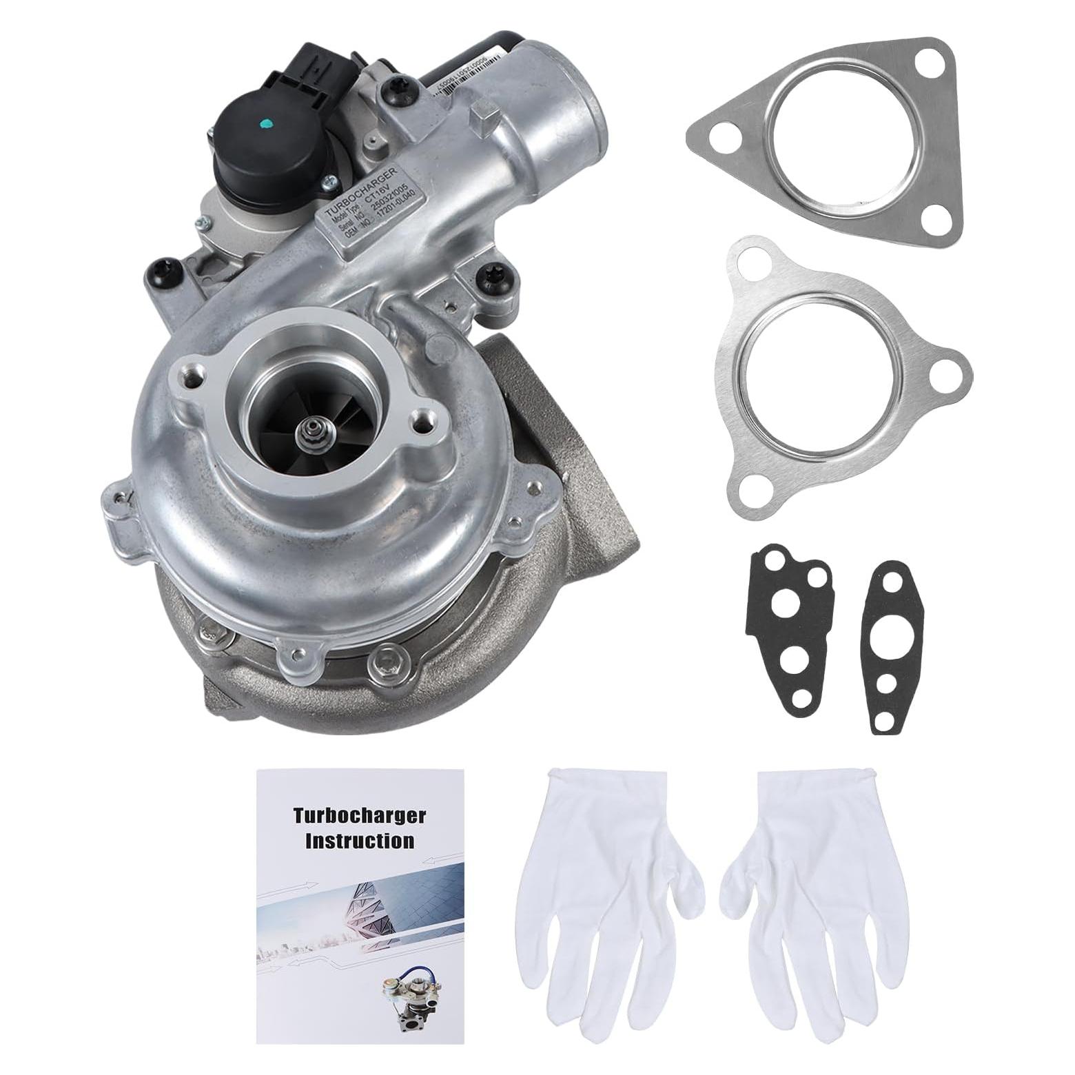 Kit Turbo Turboalimentador CT16V Bulubiu 1KD-FTV 3.0L D-4D