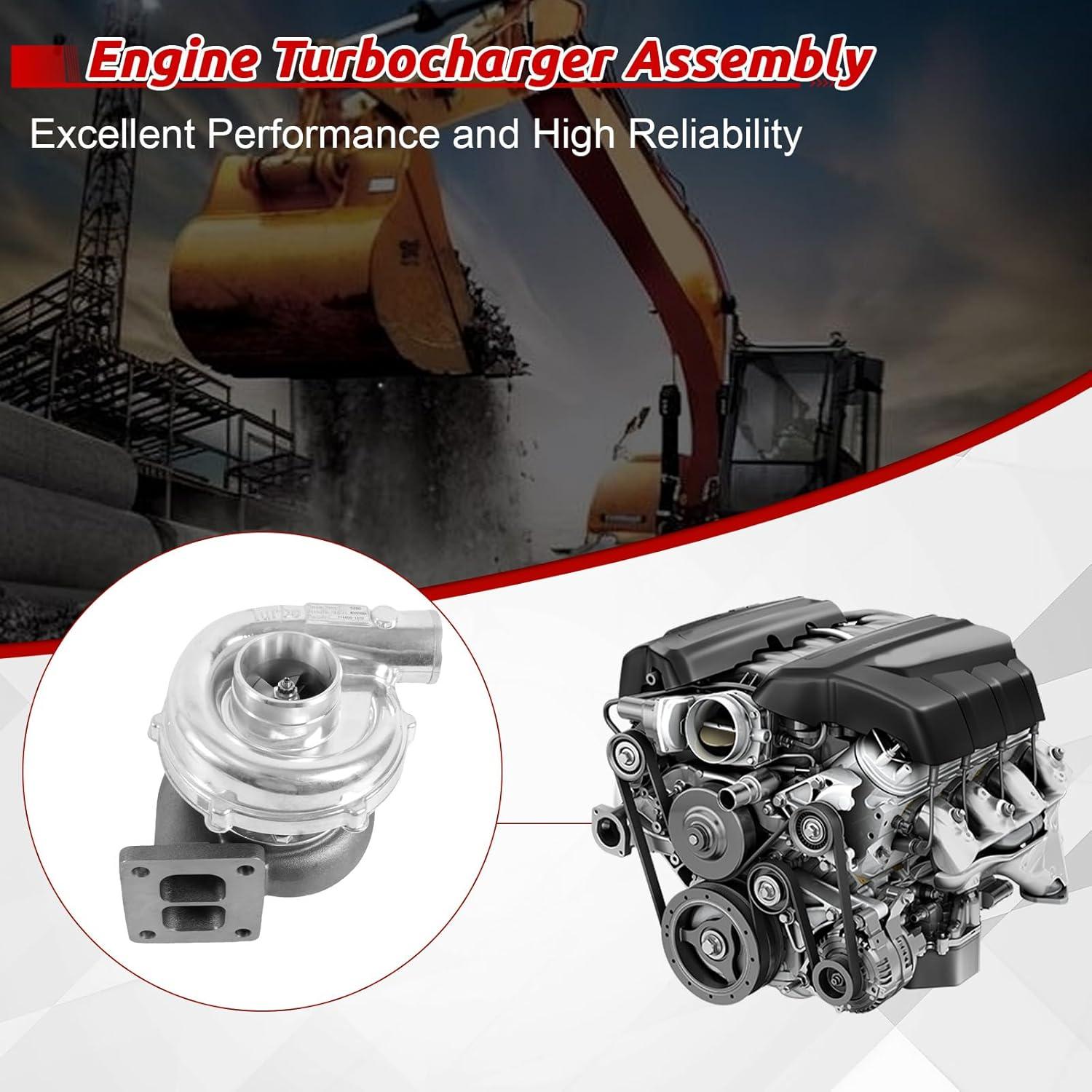 Turboalimentador Worldthump 114400-1070 para Isuzu 6SD1T 6BD1T