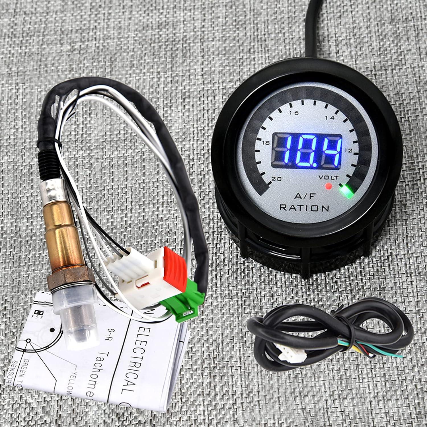 Medidor Digital Relación Aire/Combustible 52mm ARTILAURA