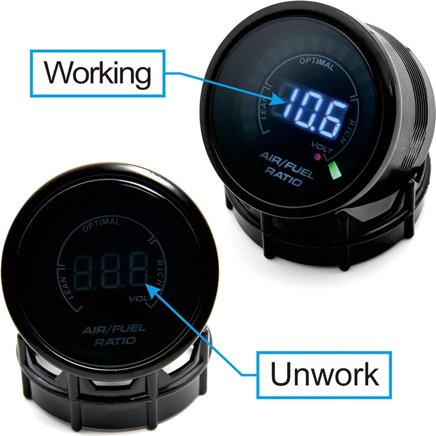 Medidor de Relación Aire/Combustible ARTILAURA 52mm LED 12V