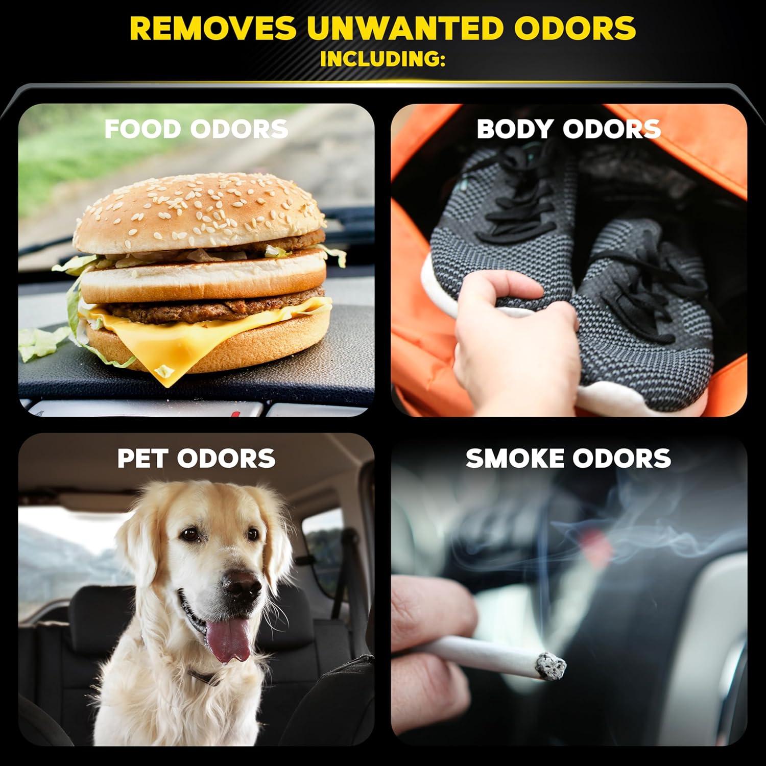 Refrescar aire automóvil Meguiar's 59 ml negro cromo