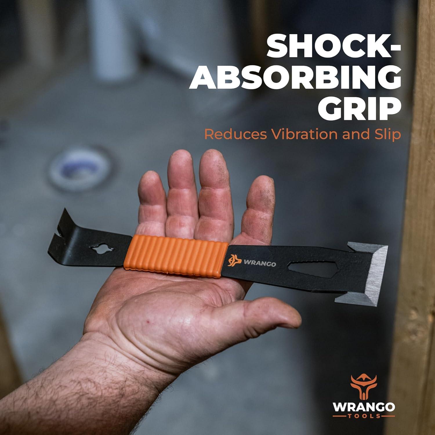 Barra de Recorte 24.1 cm Wrangler Tools - 2 Paquete con Agarre Antideslizante