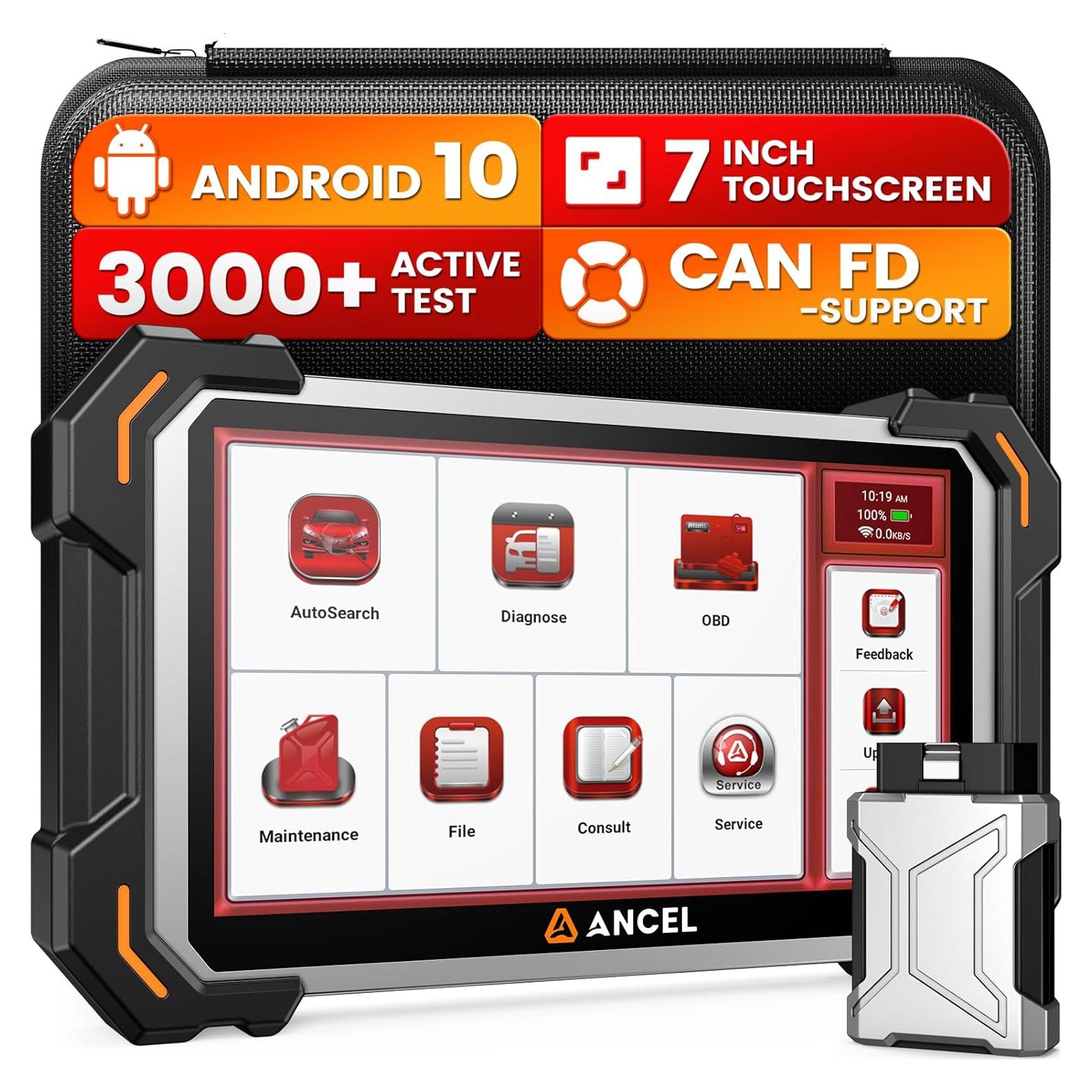 Escáner de Diagnóstico Automotriz ANCEL DS500BT Completo