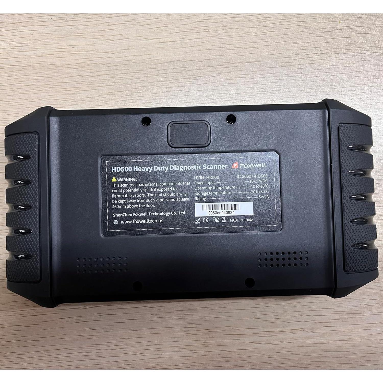 Escáner Diesel FOXWELL HD500 para Camiones Pesados DPF y ABS