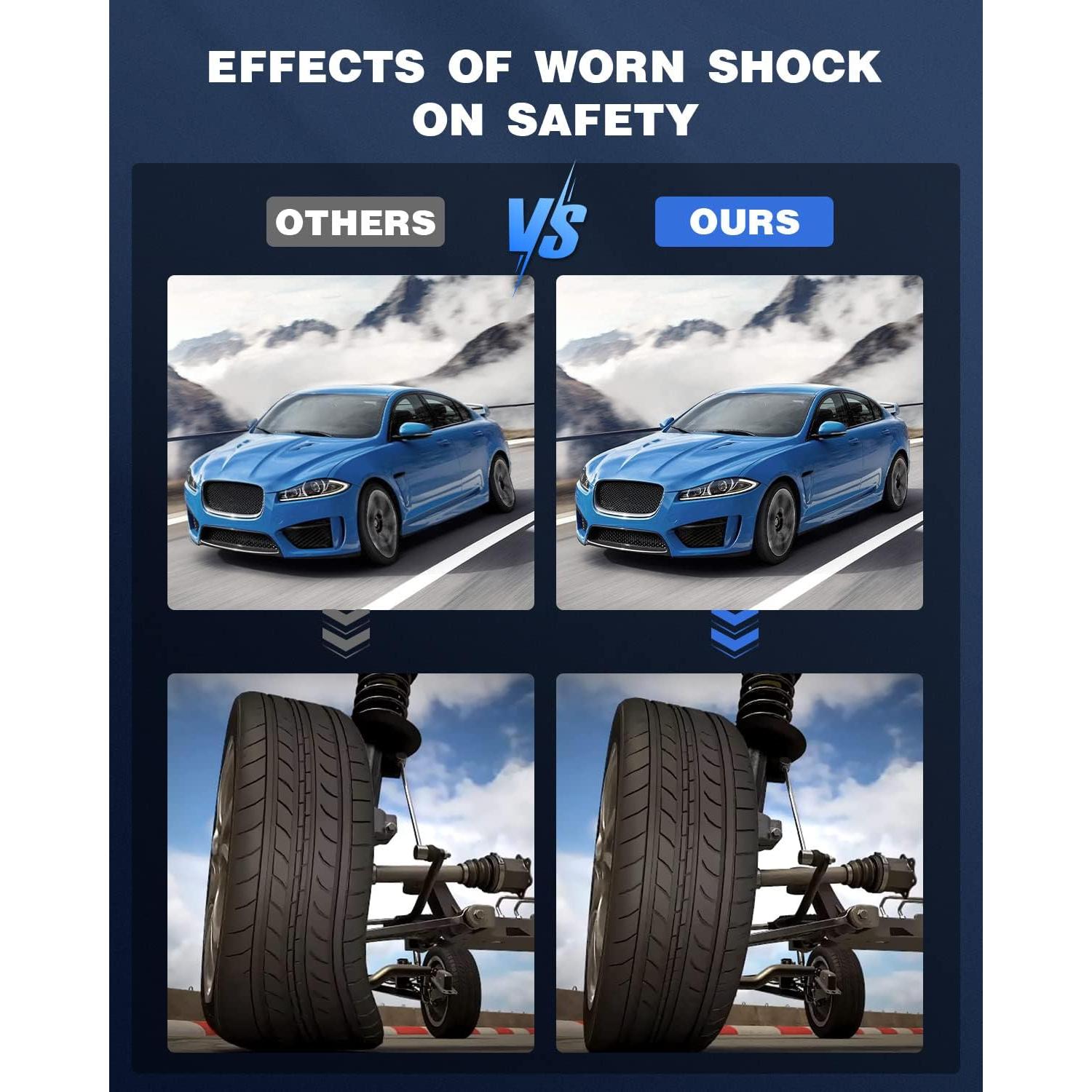 Conjunto de Struts Traseros ECCPP para Toyota Camry y Lexus ES330