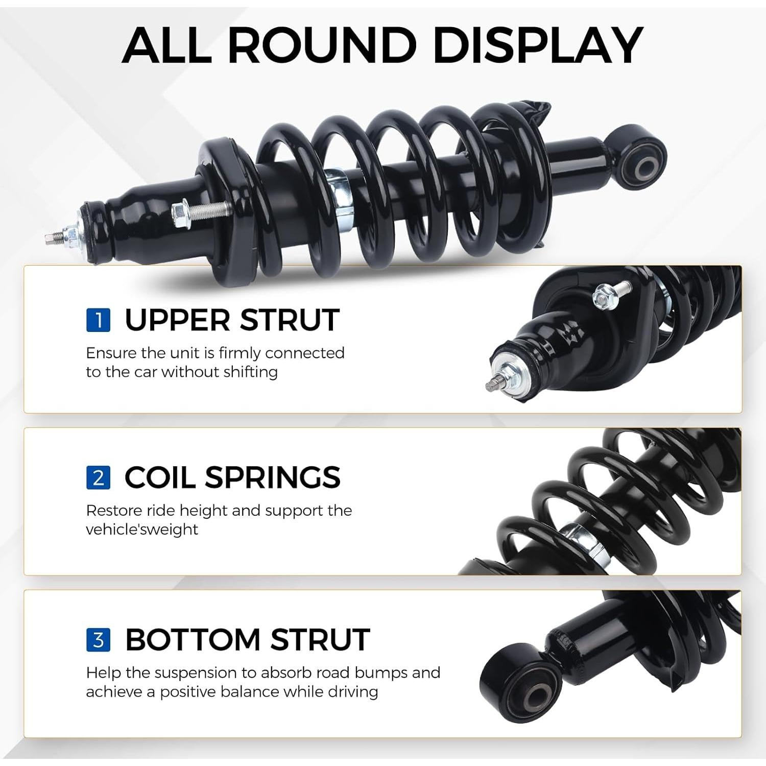 Amortiguadores Traseros PAROD 172497L 172497R para Honda CR-V 2007-2011